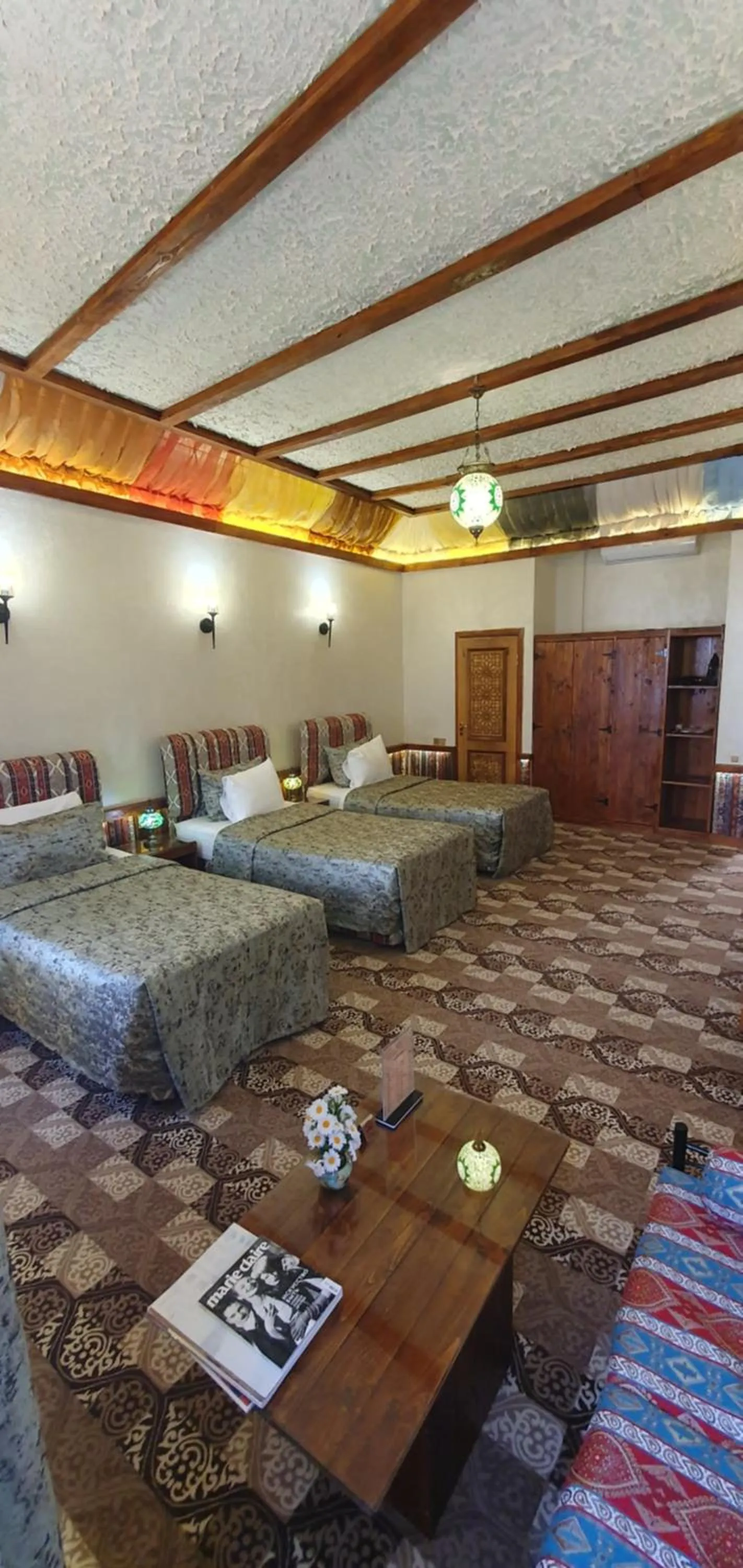 Bed in Qiz Galasi Hotel Baku