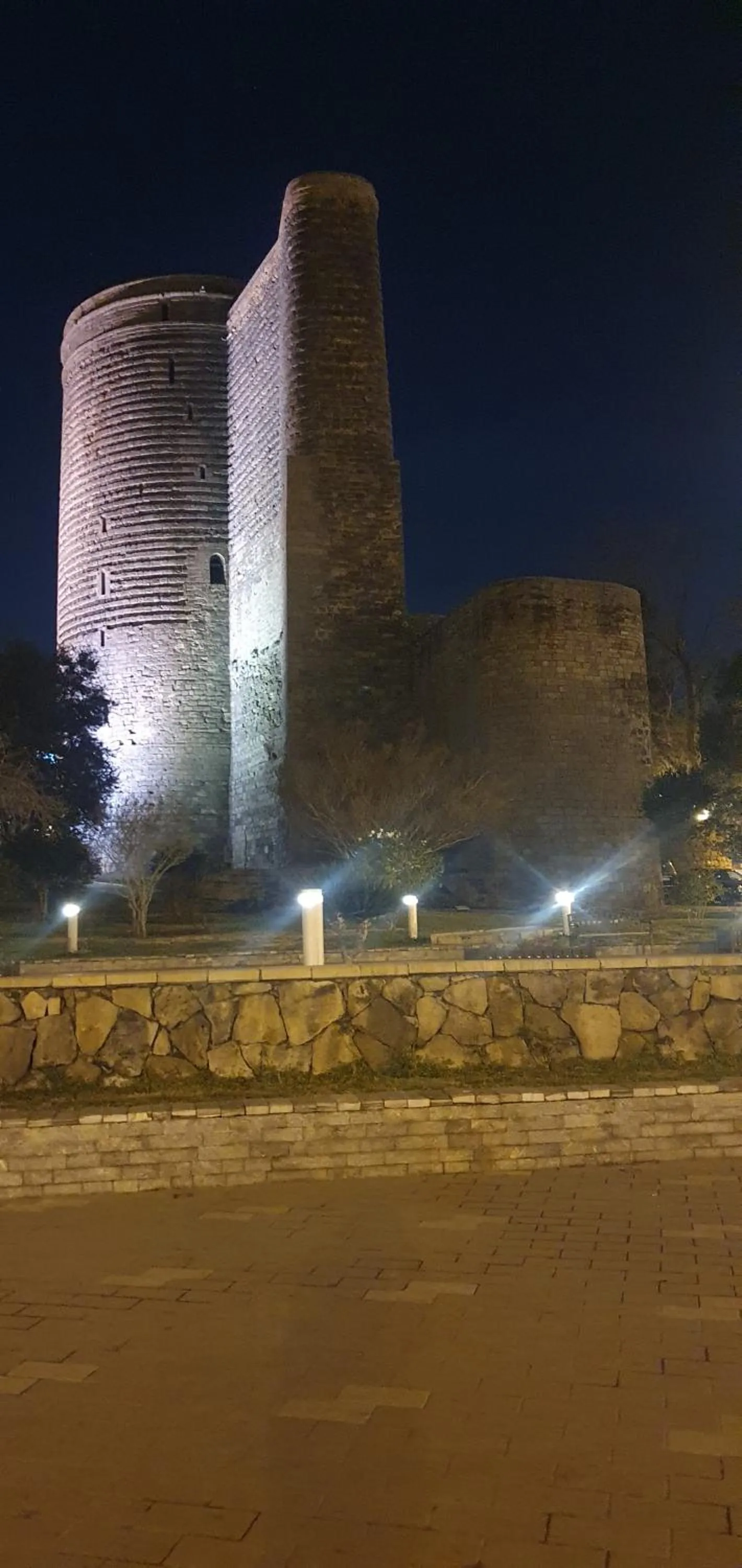 On site in Qiz Galasi Hotel Baku