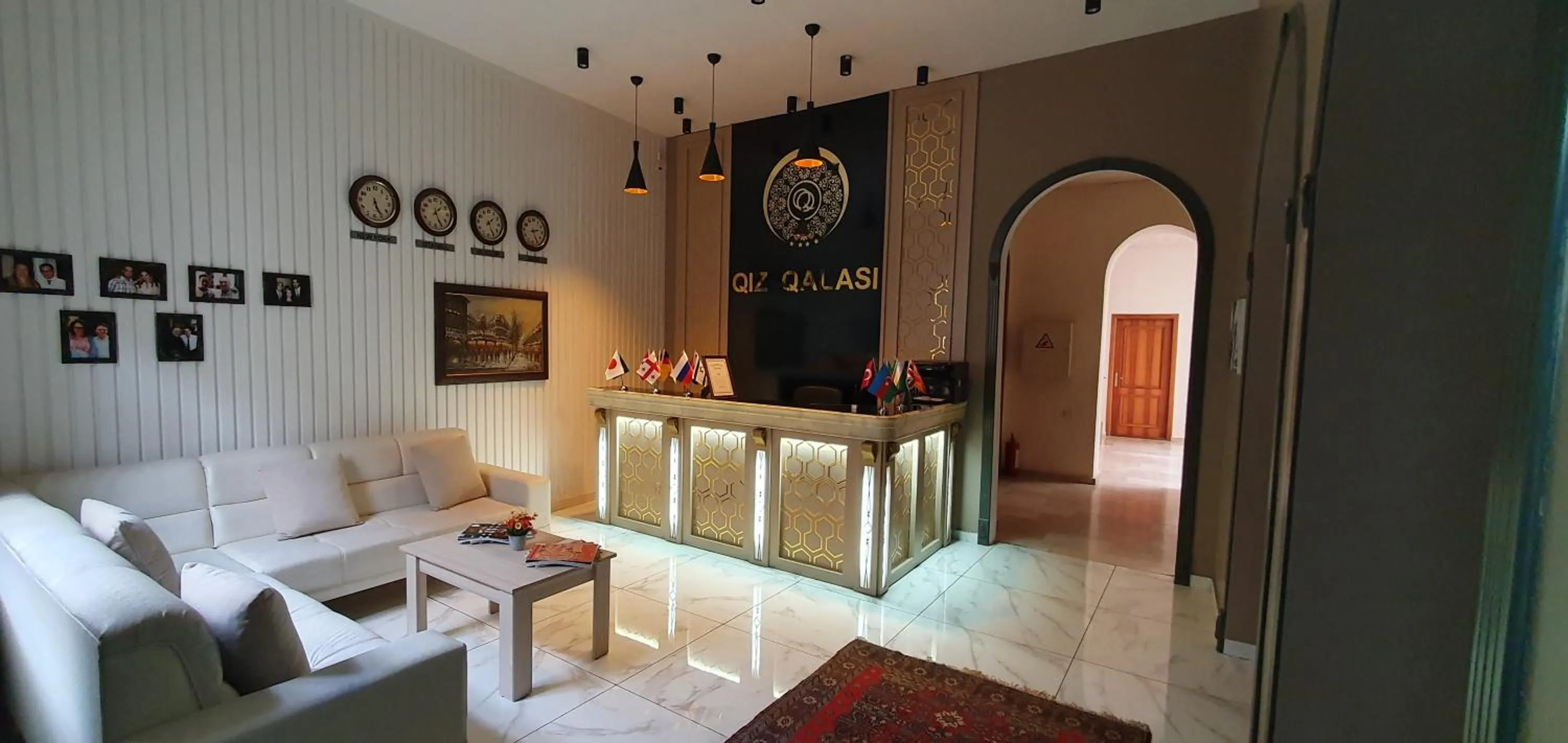 Lobby or reception in Qiz Galasi Hotel Baku