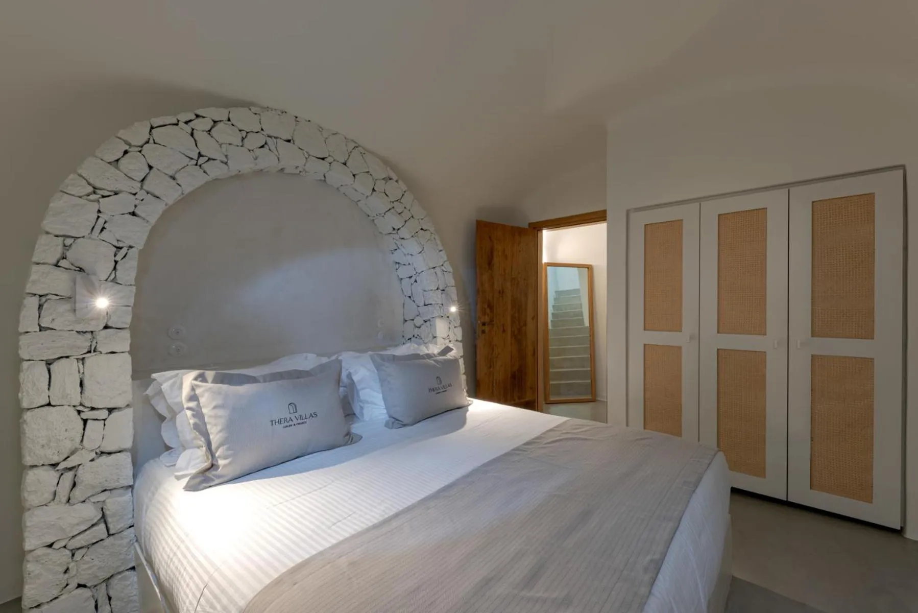 Bed in Thera Villas