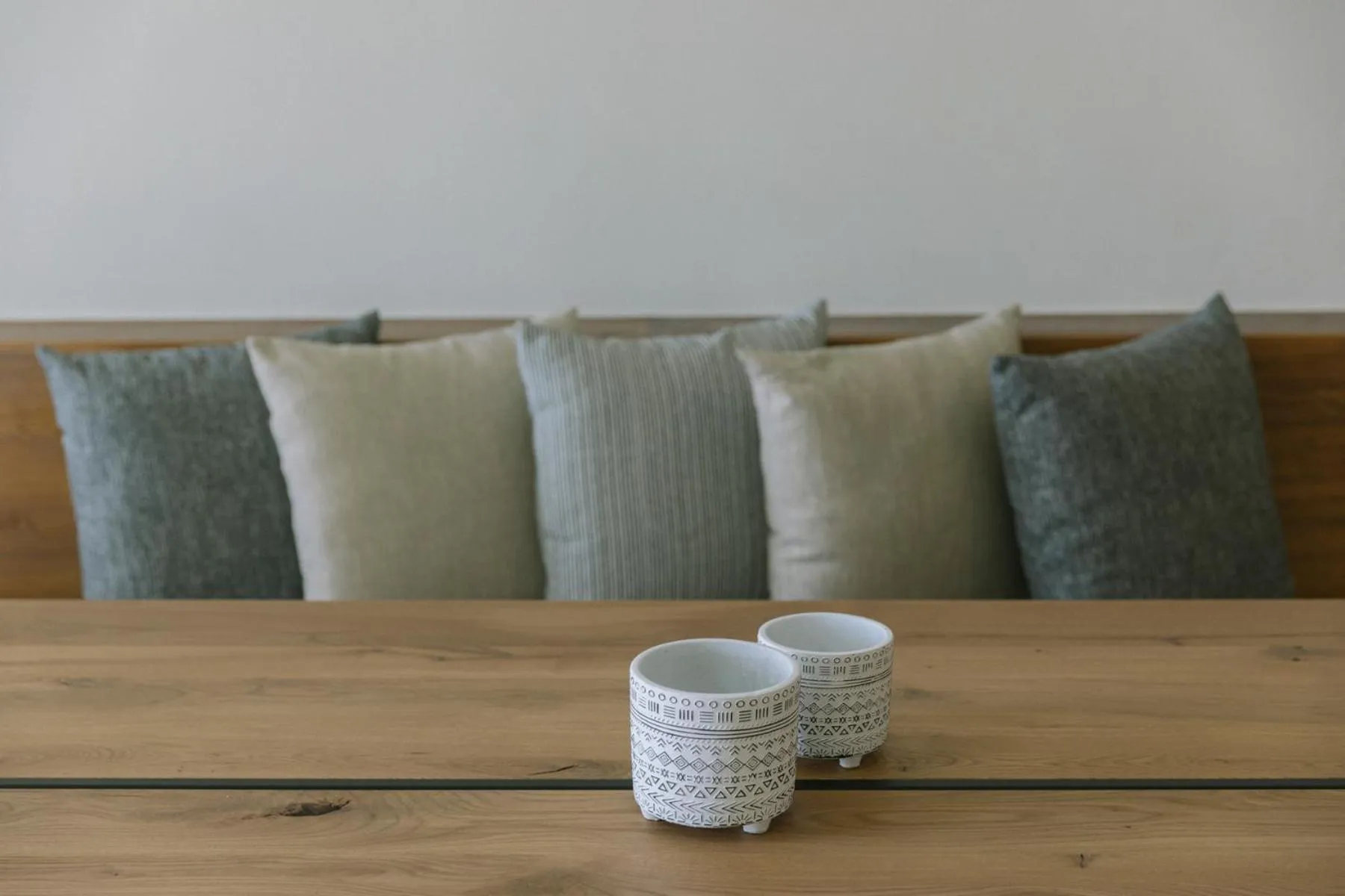 Living room in Thera Villas