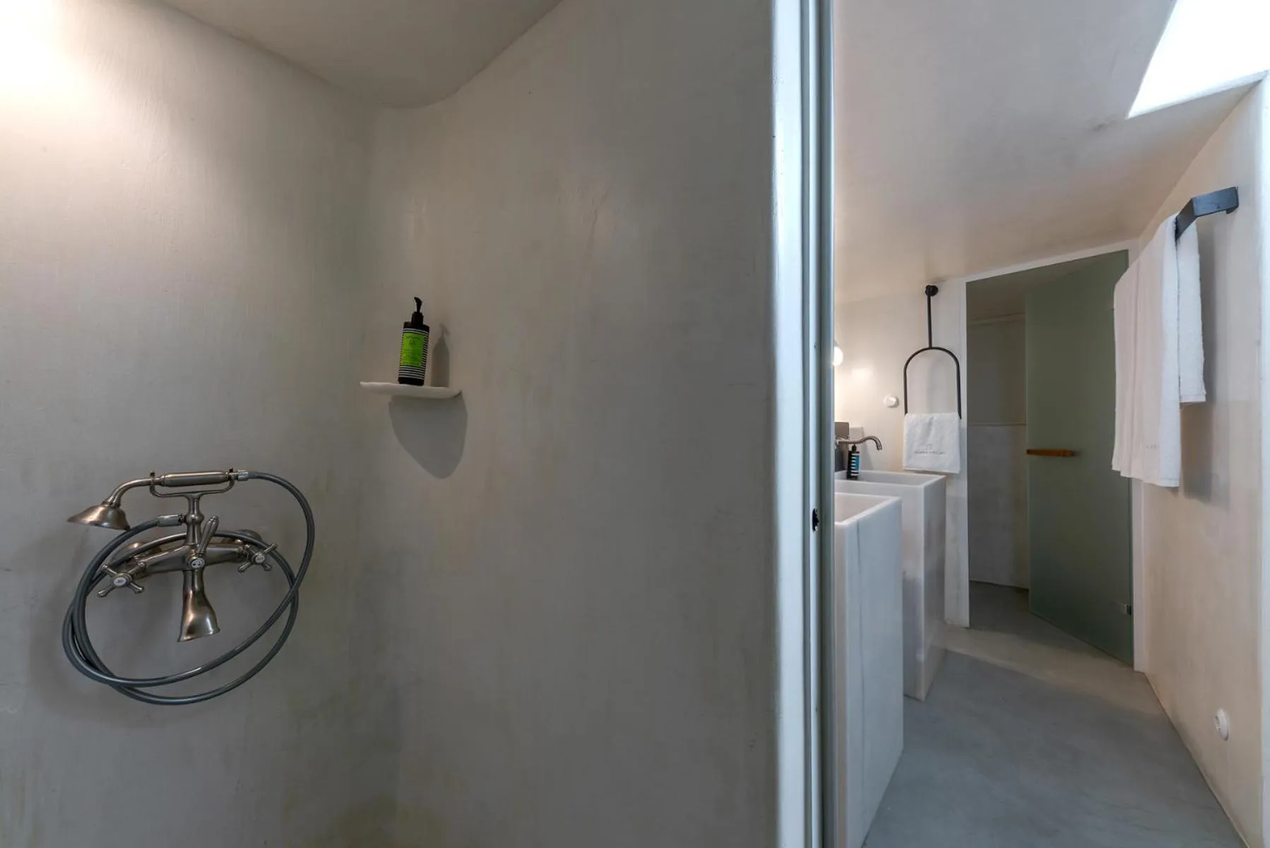 Shower in Thera Villas