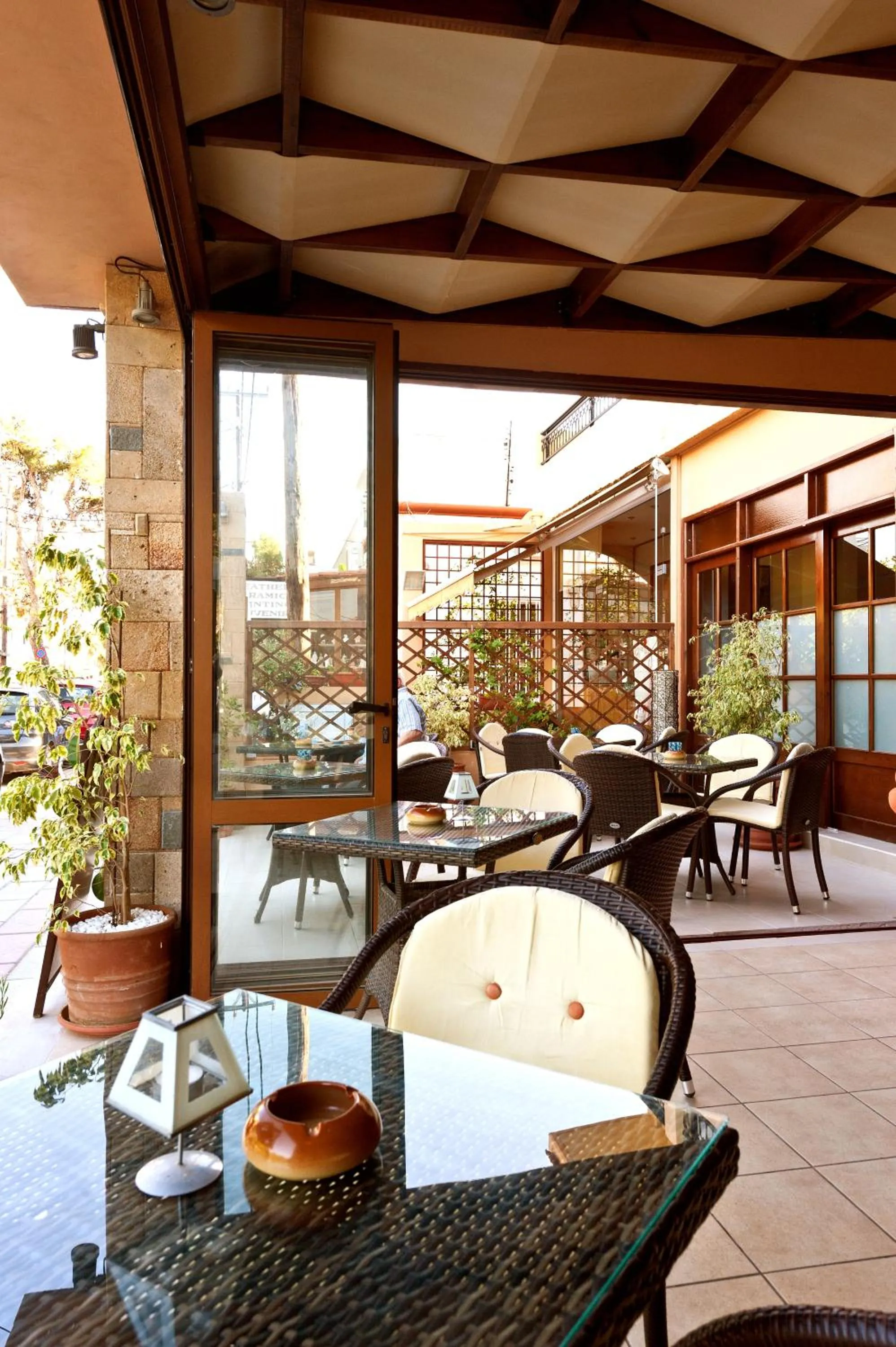 Balcony/Terrace in Alea Hotel Apartments