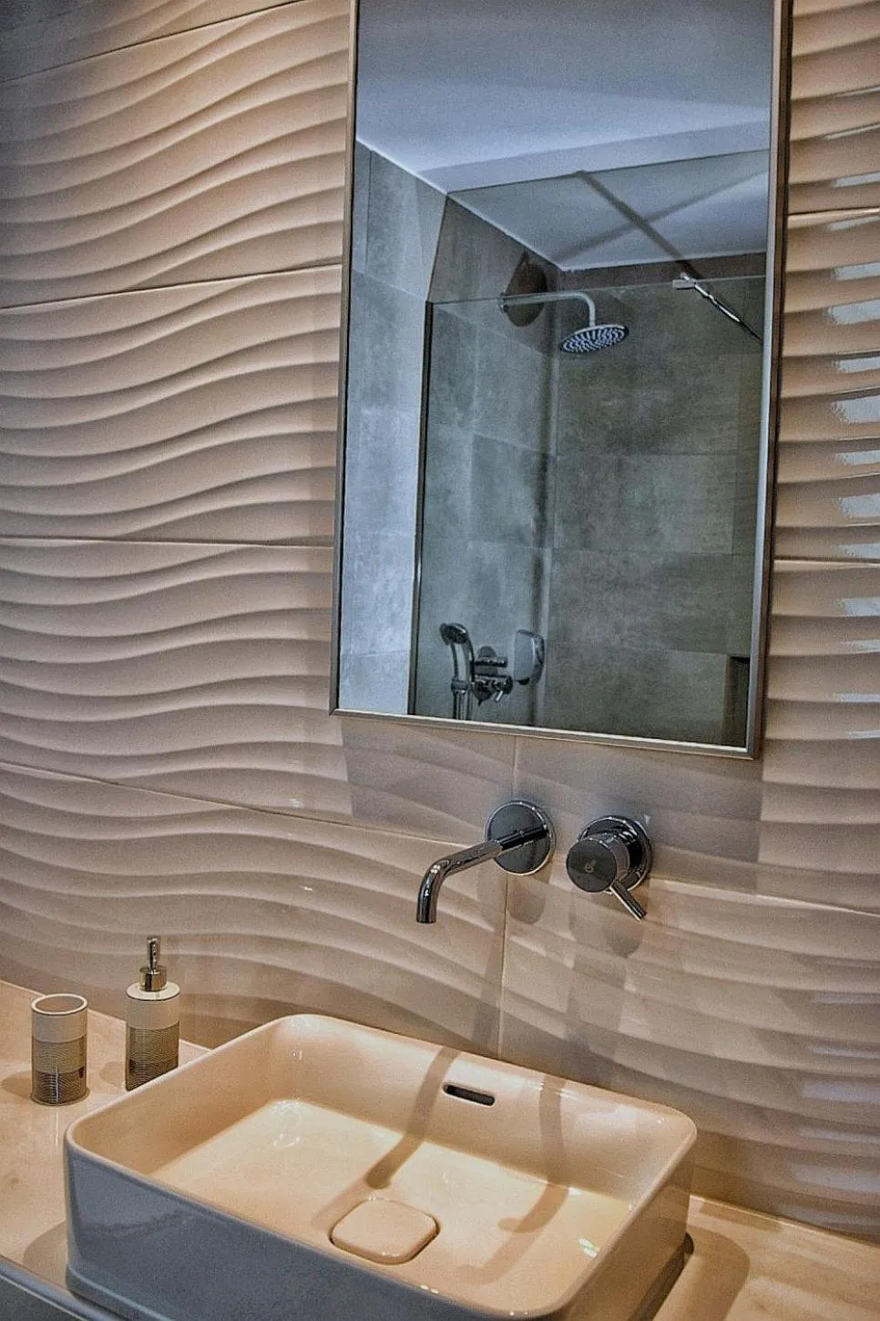 Bathroom in Zoes Hotel & Suites