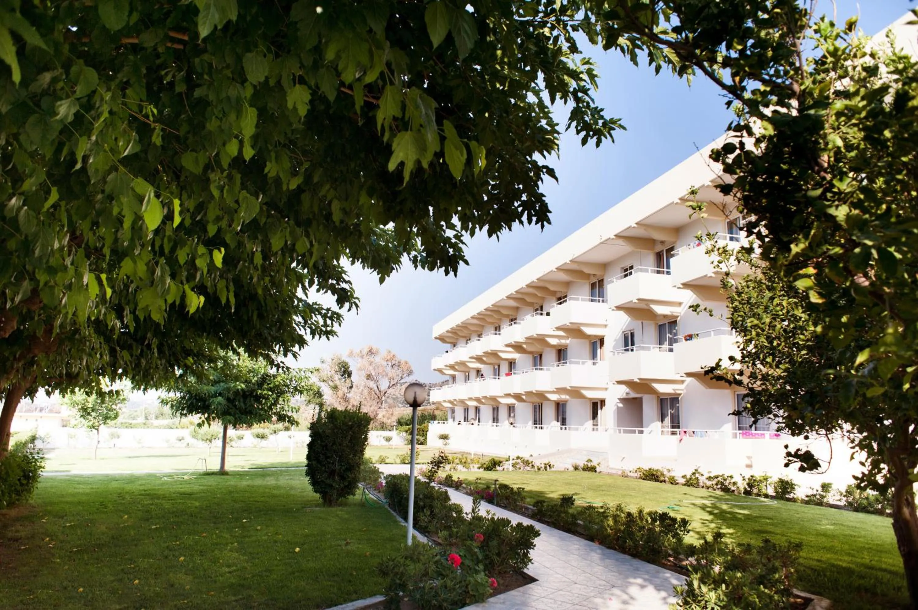 Facade/entrance in Zoes Hotel & Suites