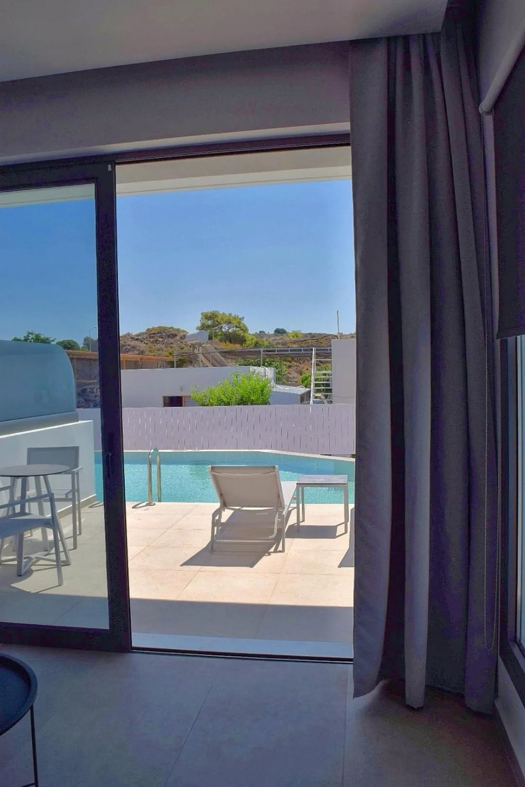 Pool view in Zoes Hotel & Suites