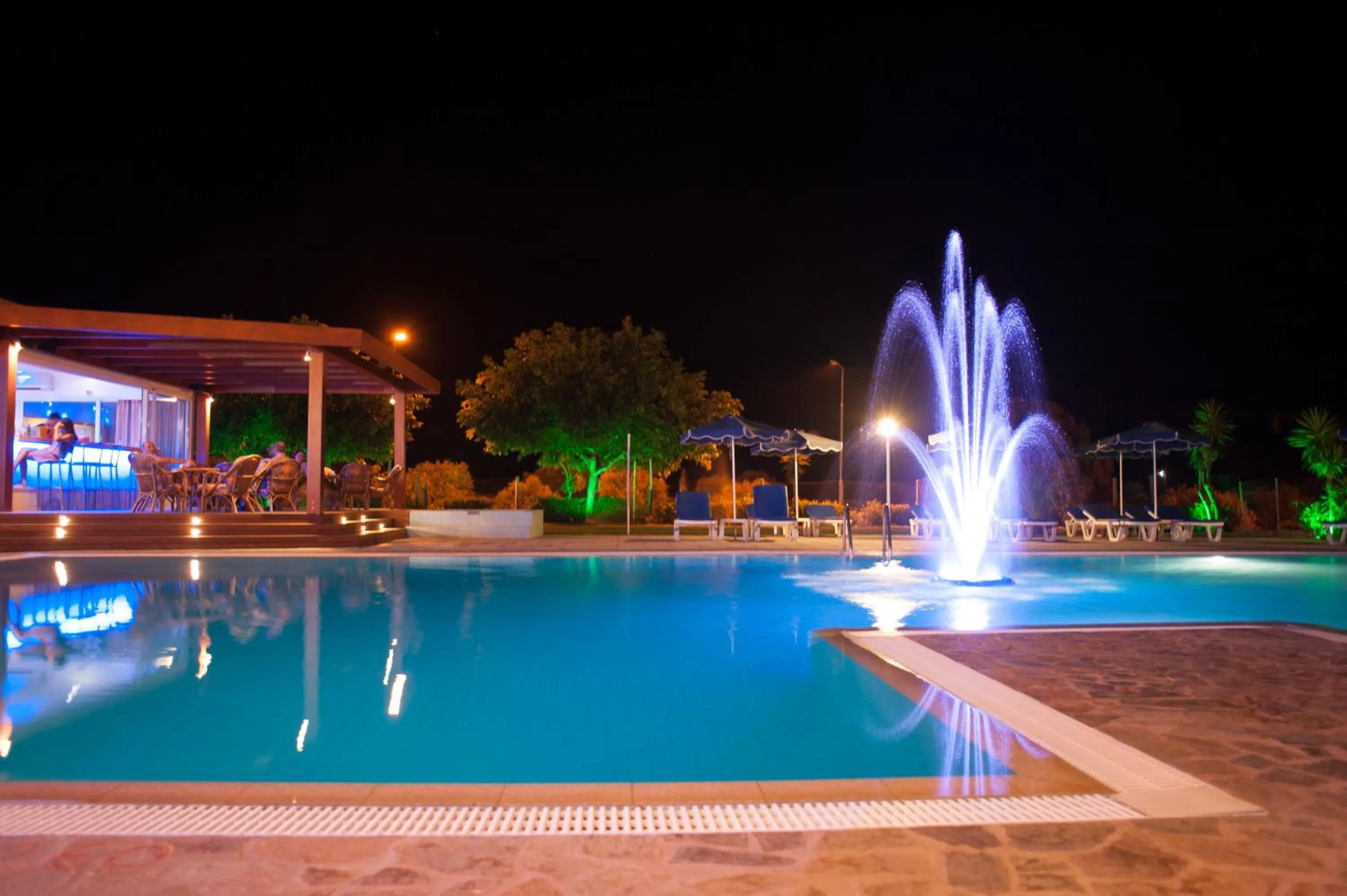 Swimming pool in Zoes Hotel & Suites