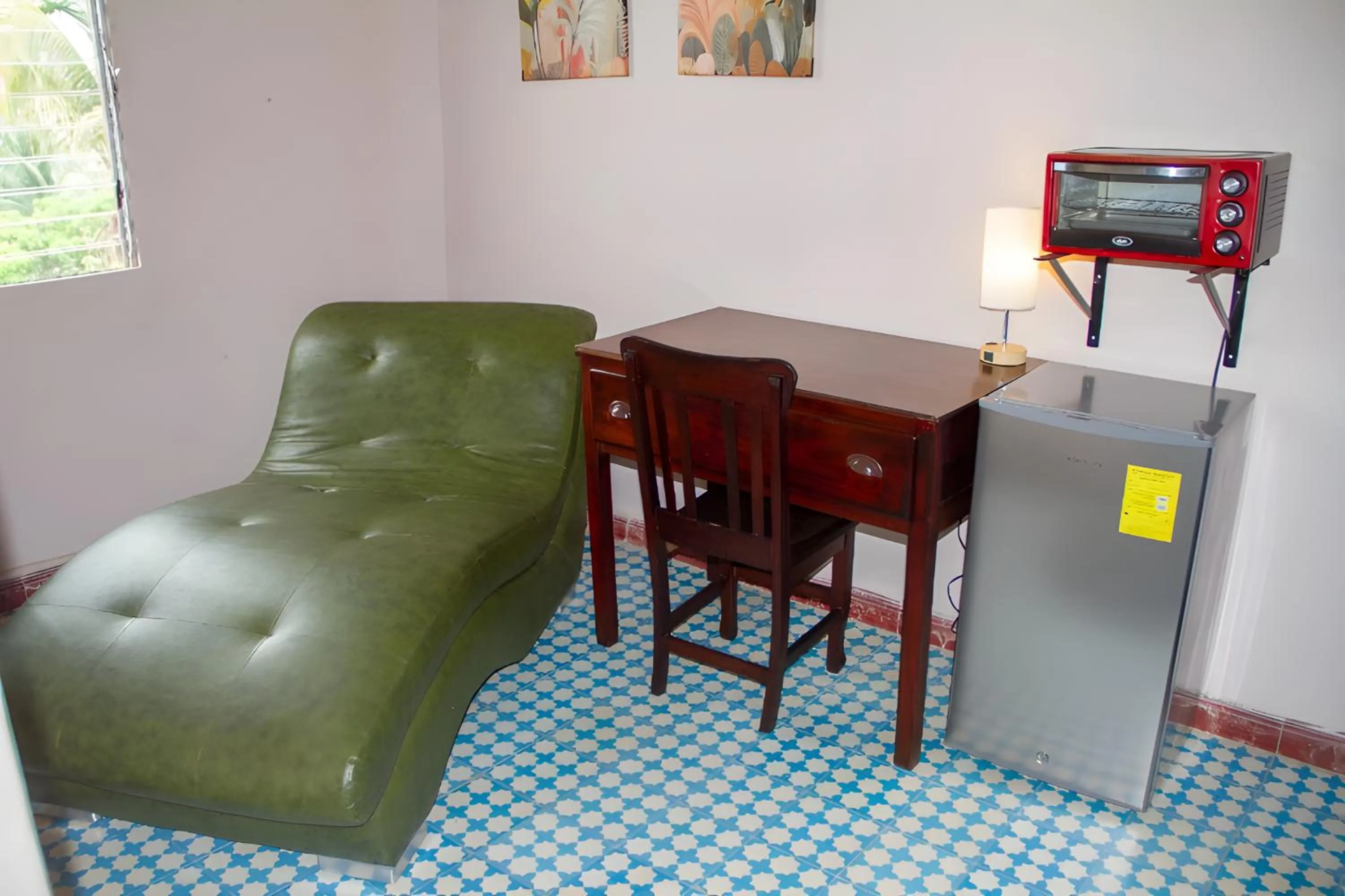 Seating area in Hotel Cortaza Galería