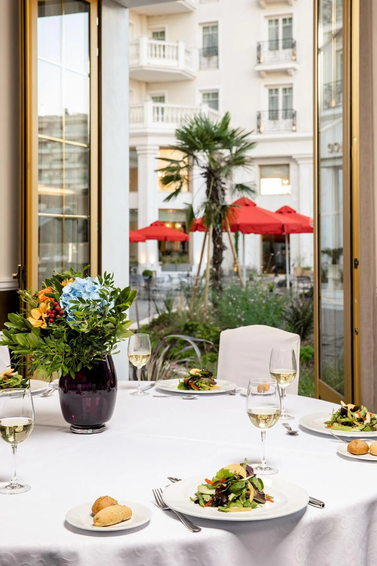 Garden in Grand Hotel Palace