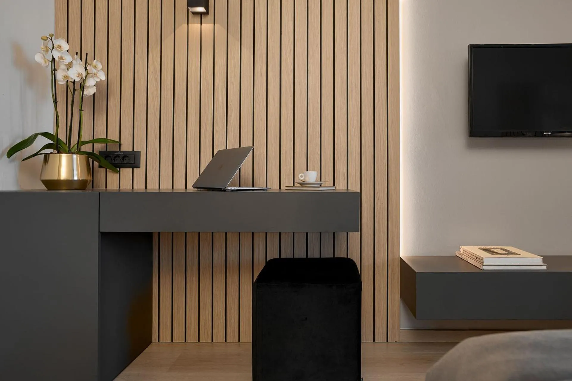 Bedroom in Grand Hotel Palace