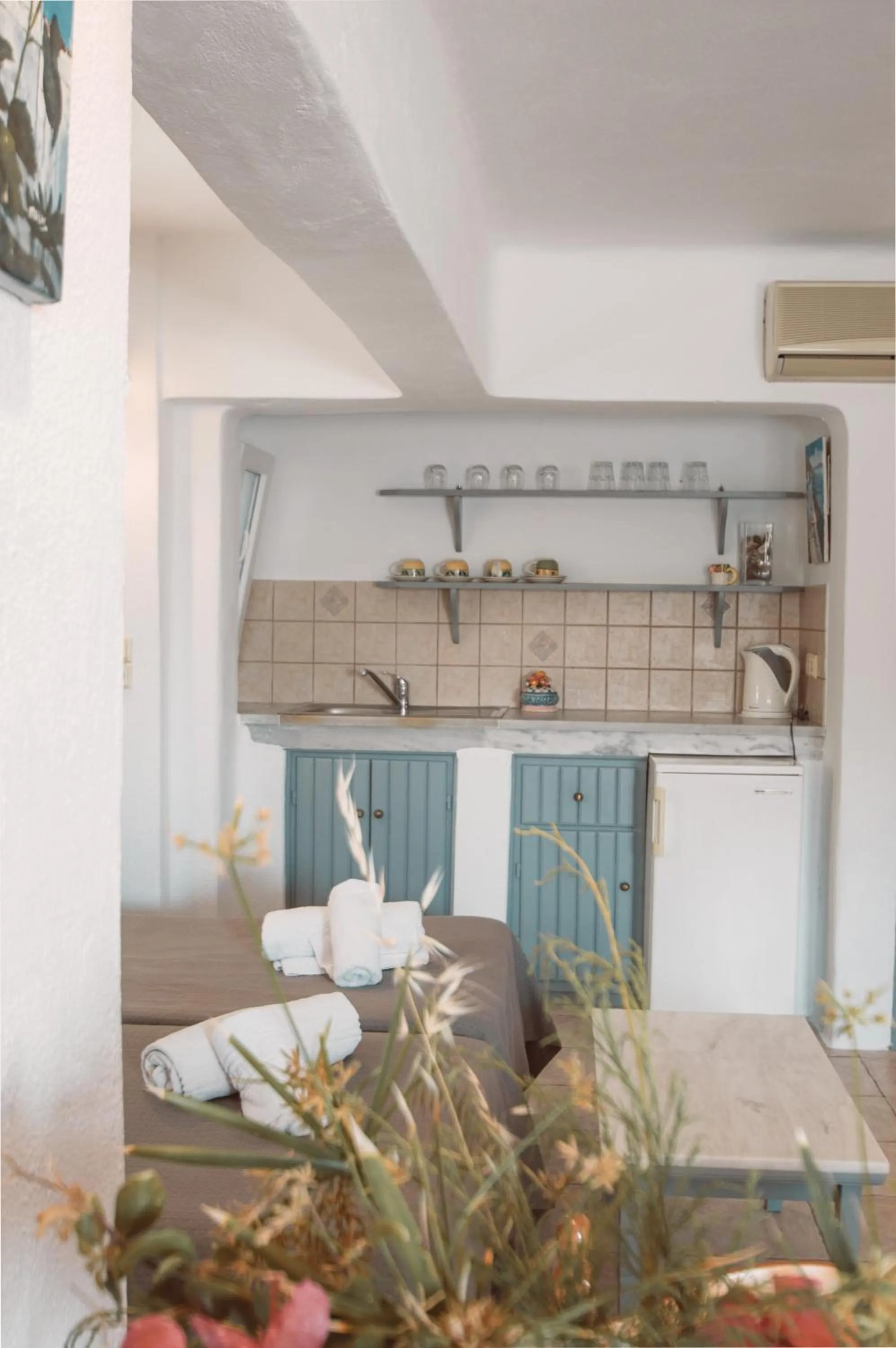 Kitchen or kitchenette in Villa Konstantin Rooms & Suites