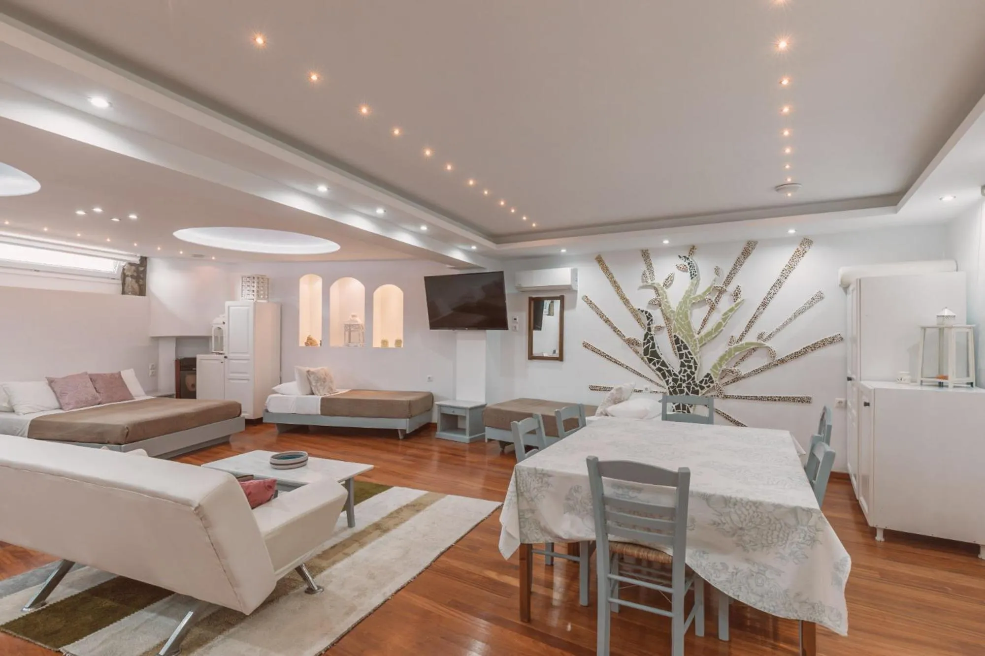 Seating area in Villa Konstantin Rooms & Suites