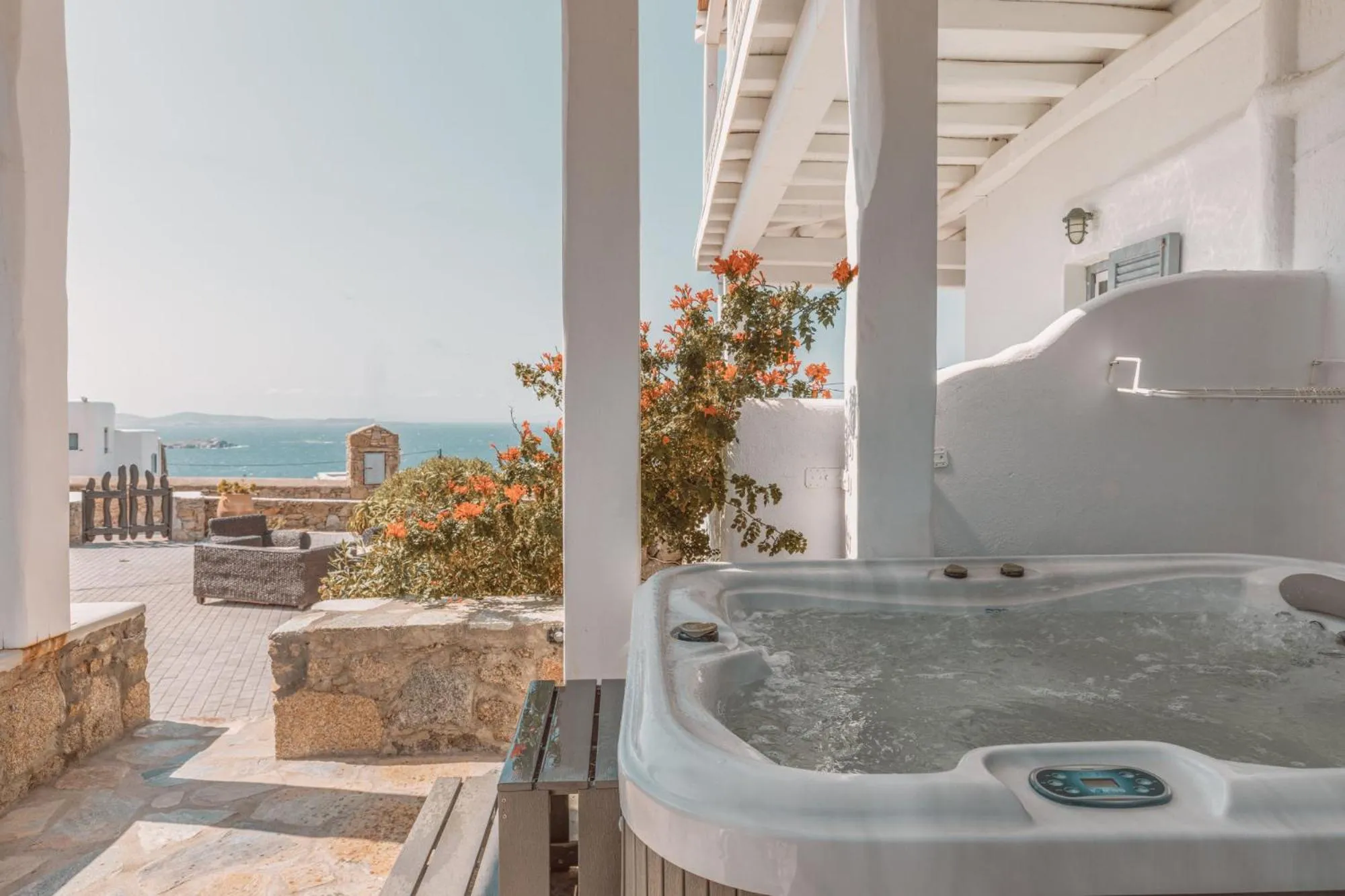 Balcony/Terrace in Villa Konstantin Rooms & Suites