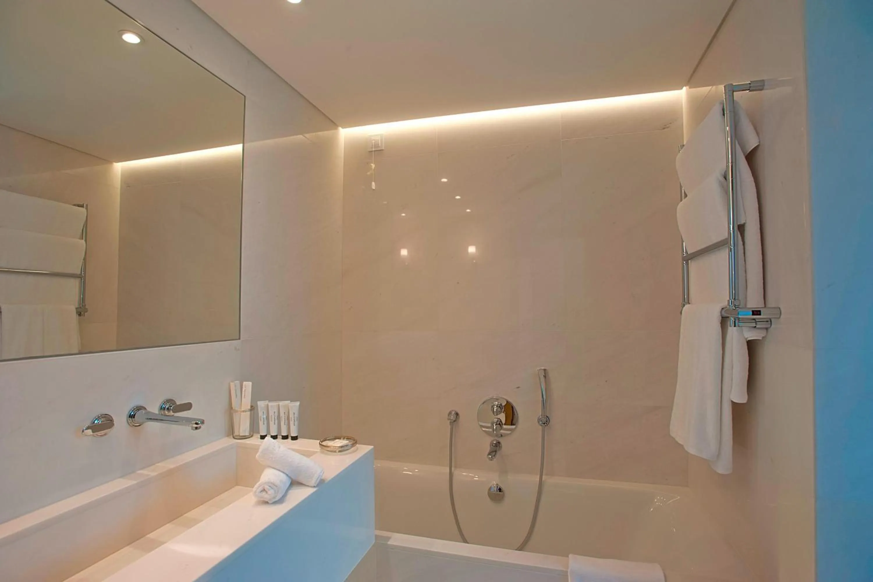 Bathroom in Domes Miramare, a Luxury Collection Resort, Corfu - Adults Only