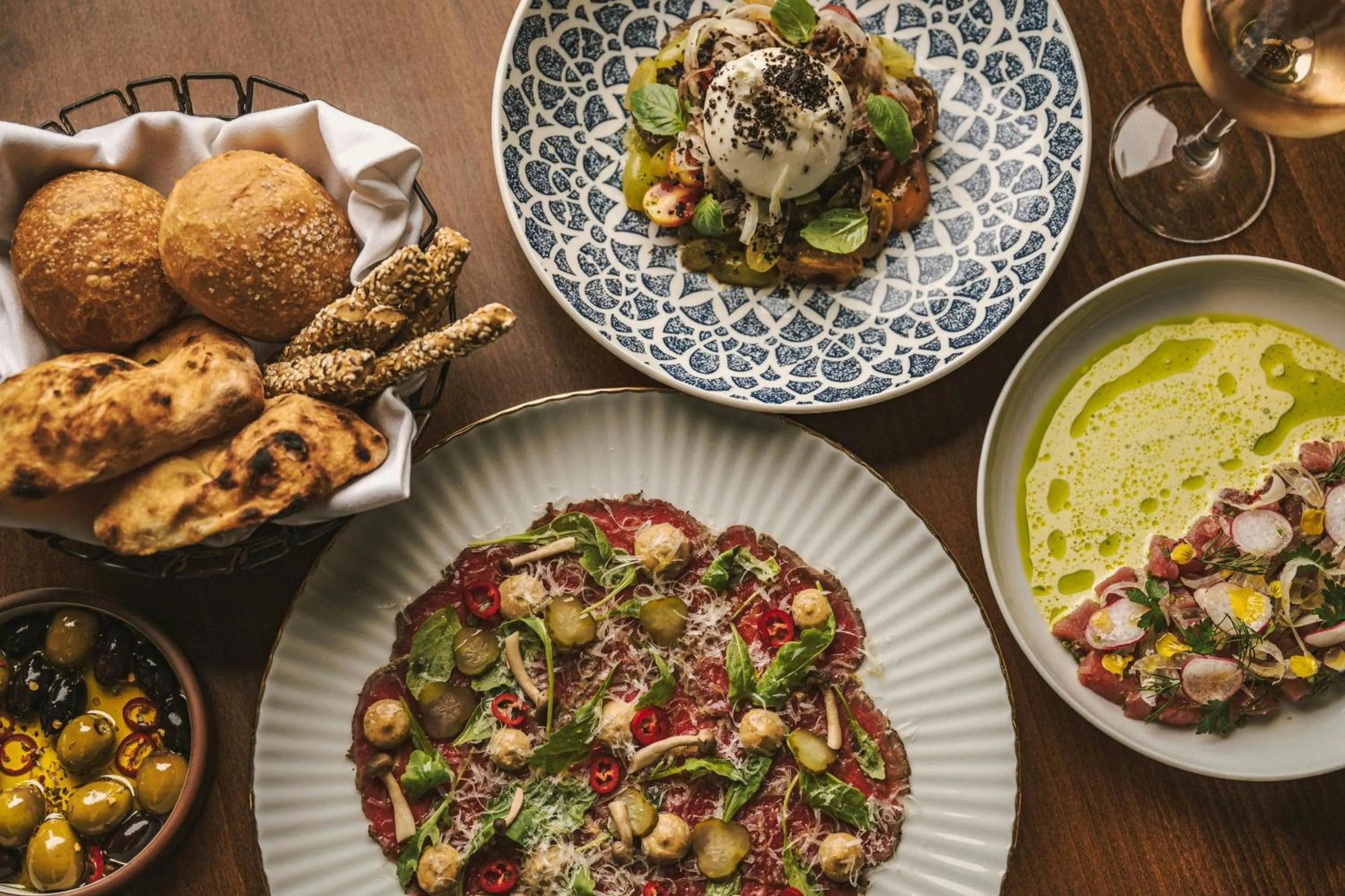 Restaurant/places to eat in Domes Miramare, a Luxury Collection Resort, Corfu - Adults Only