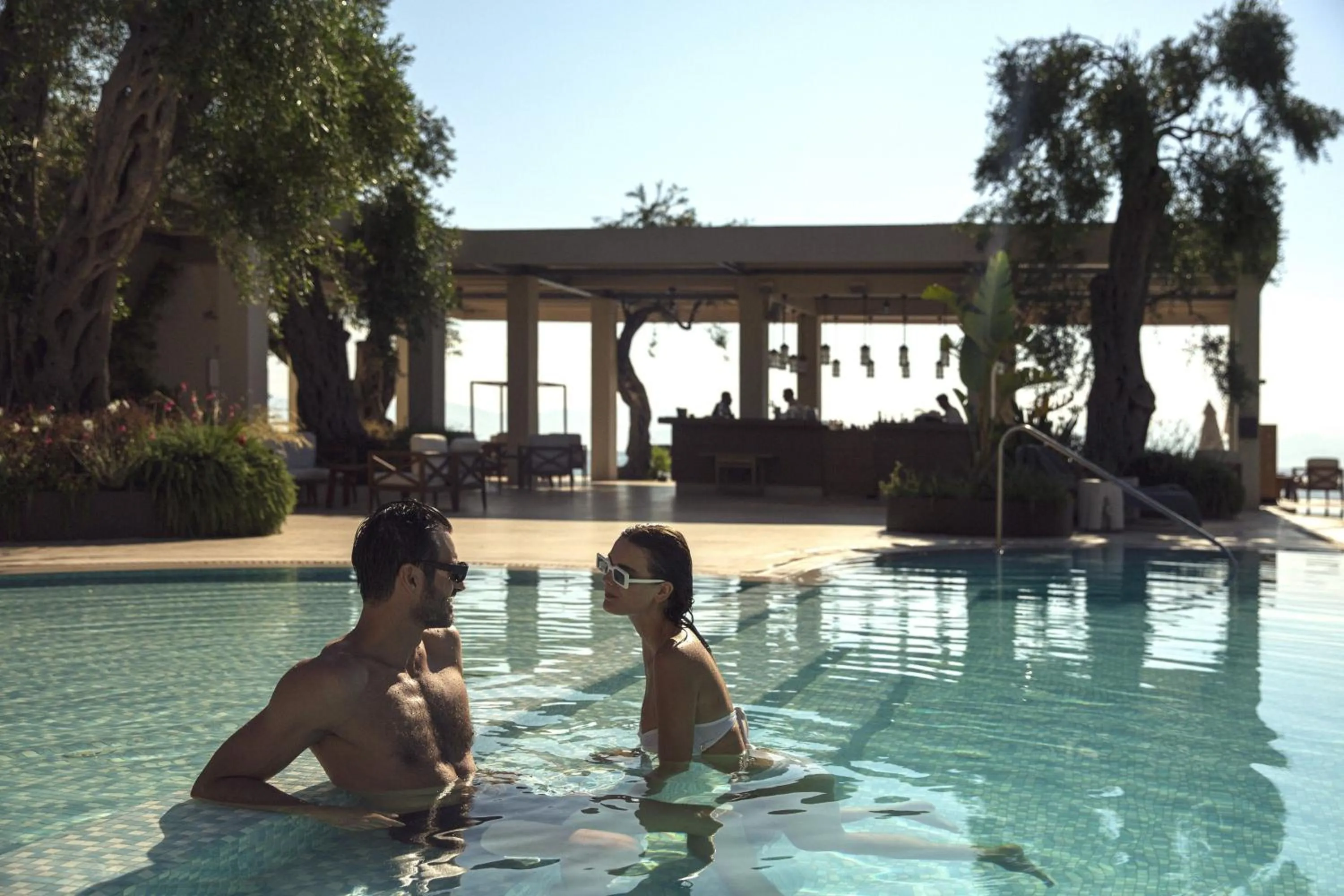 Swimming pool in Domes Miramare, a Luxury Collection Resort, Corfu - Adults Only