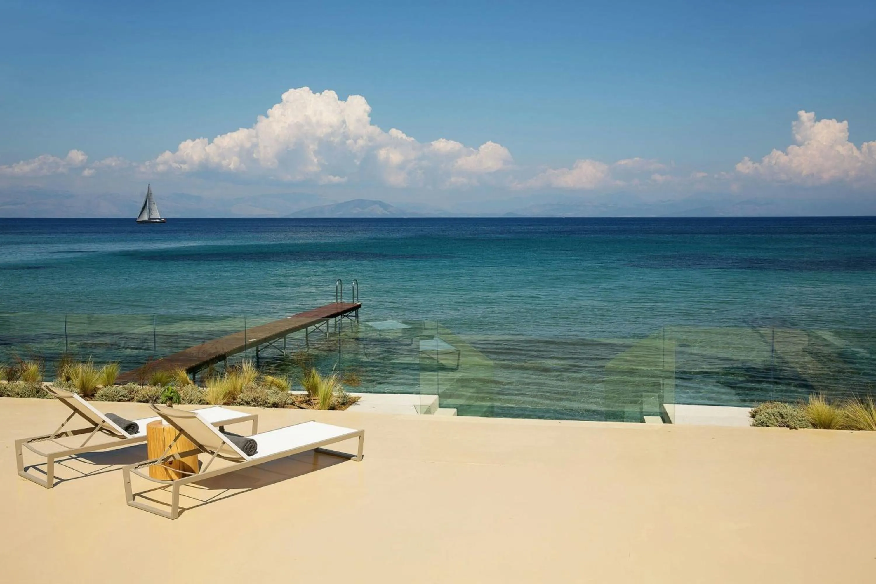 Bedroom in Domes Miramare, a Luxury Collection Resort, Corfu - Adults Only