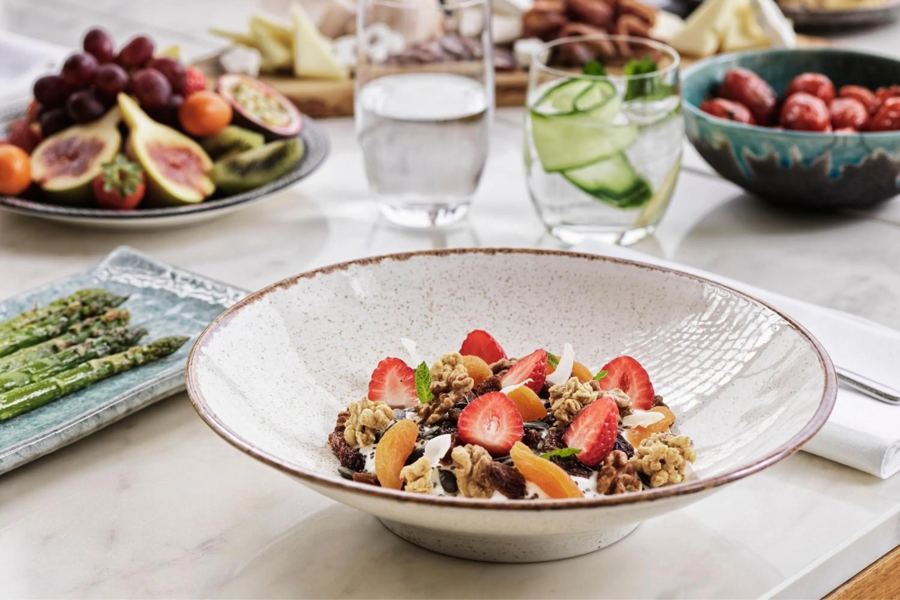 Breakfast in Domes Miramare, a Luxury Collection Resort, Corfu - Adults Only