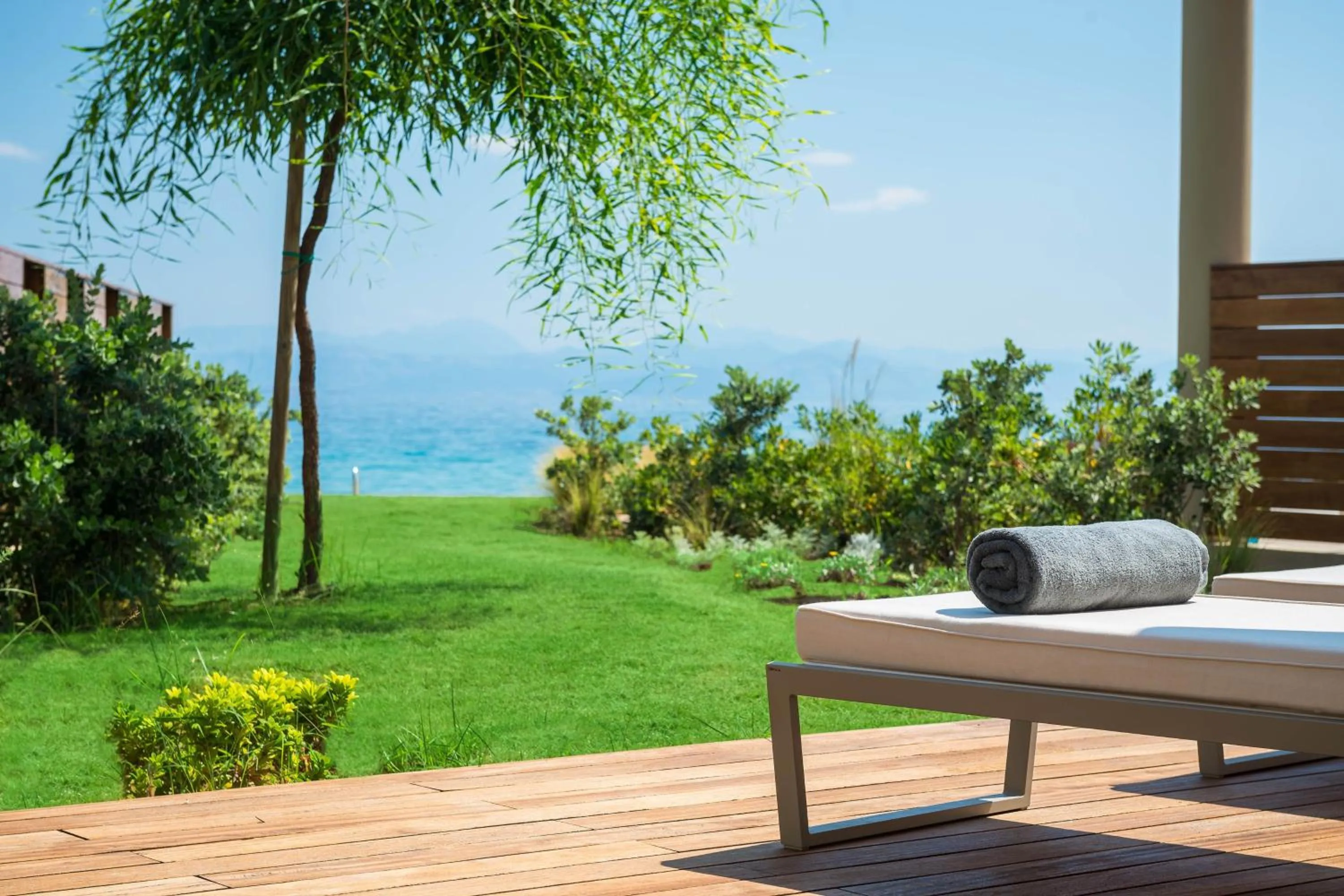 Bedroom in Domes Miramare, a Luxury Collection Resort, Corfu - Adults Only