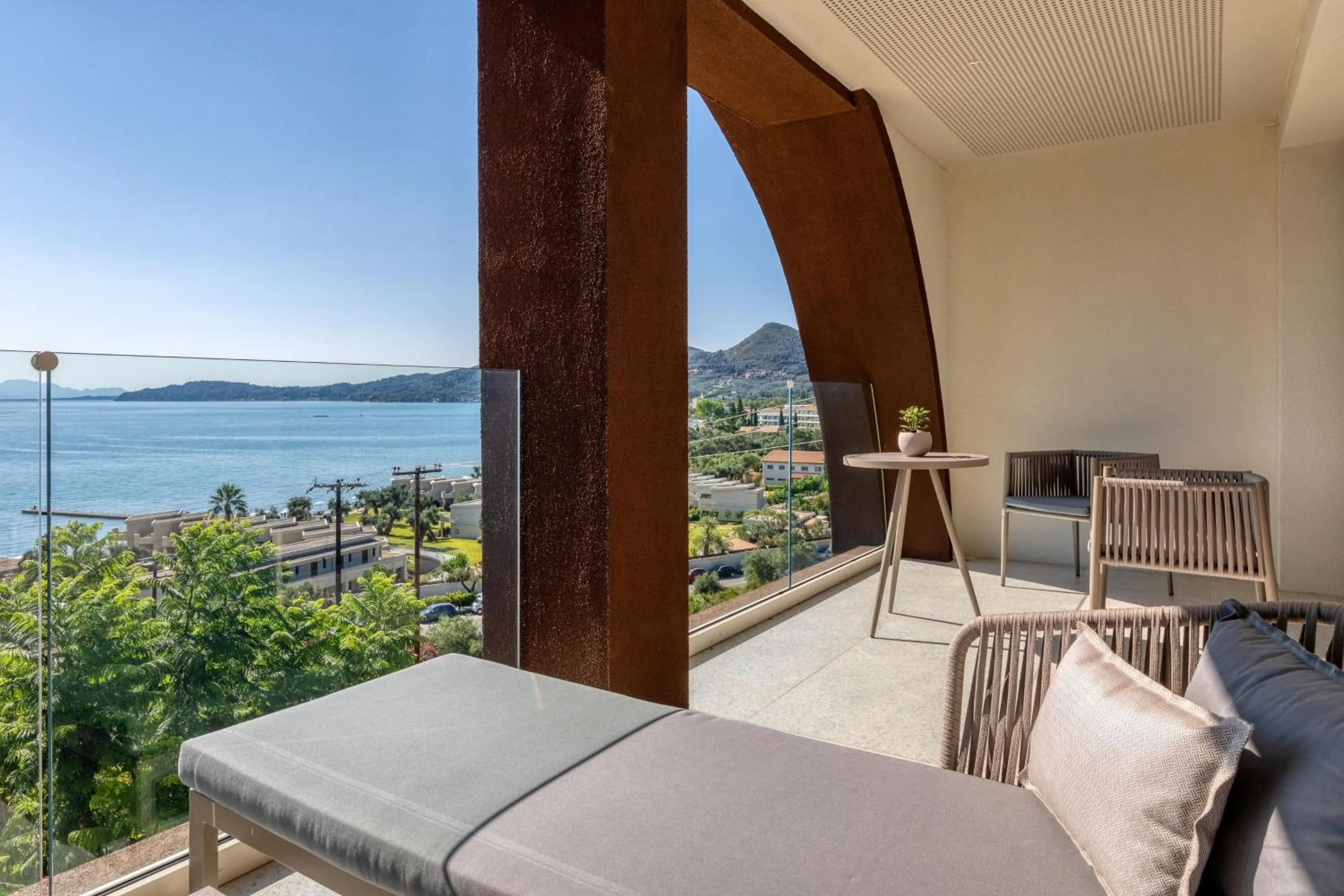 Bedroom in Domes Miramare, a Luxury Collection Resort, Corfu - Adults Only