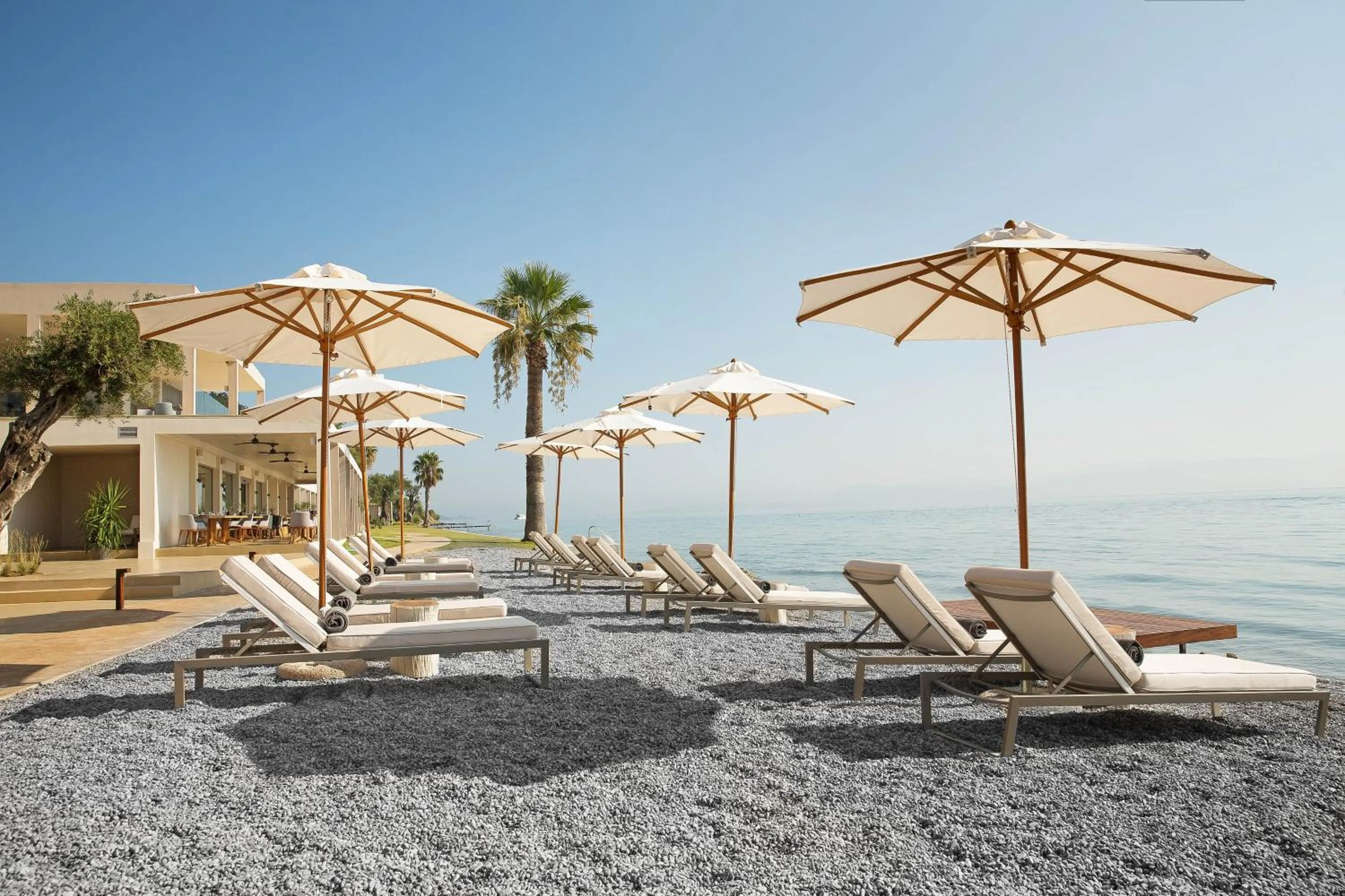 Beach in Domes Miramare, a Luxury Collection Resort, Corfu - Adults Only