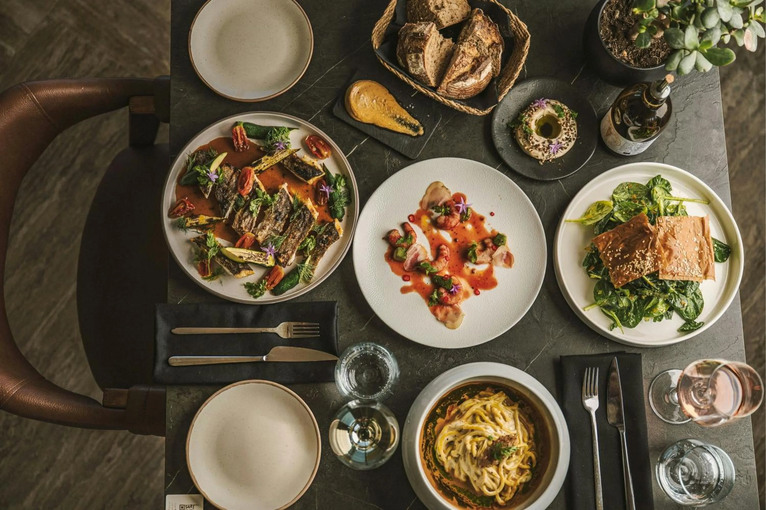 Restaurant/places to eat in Domes Miramare, a Luxury Collection Resort, Corfu - Adults Only