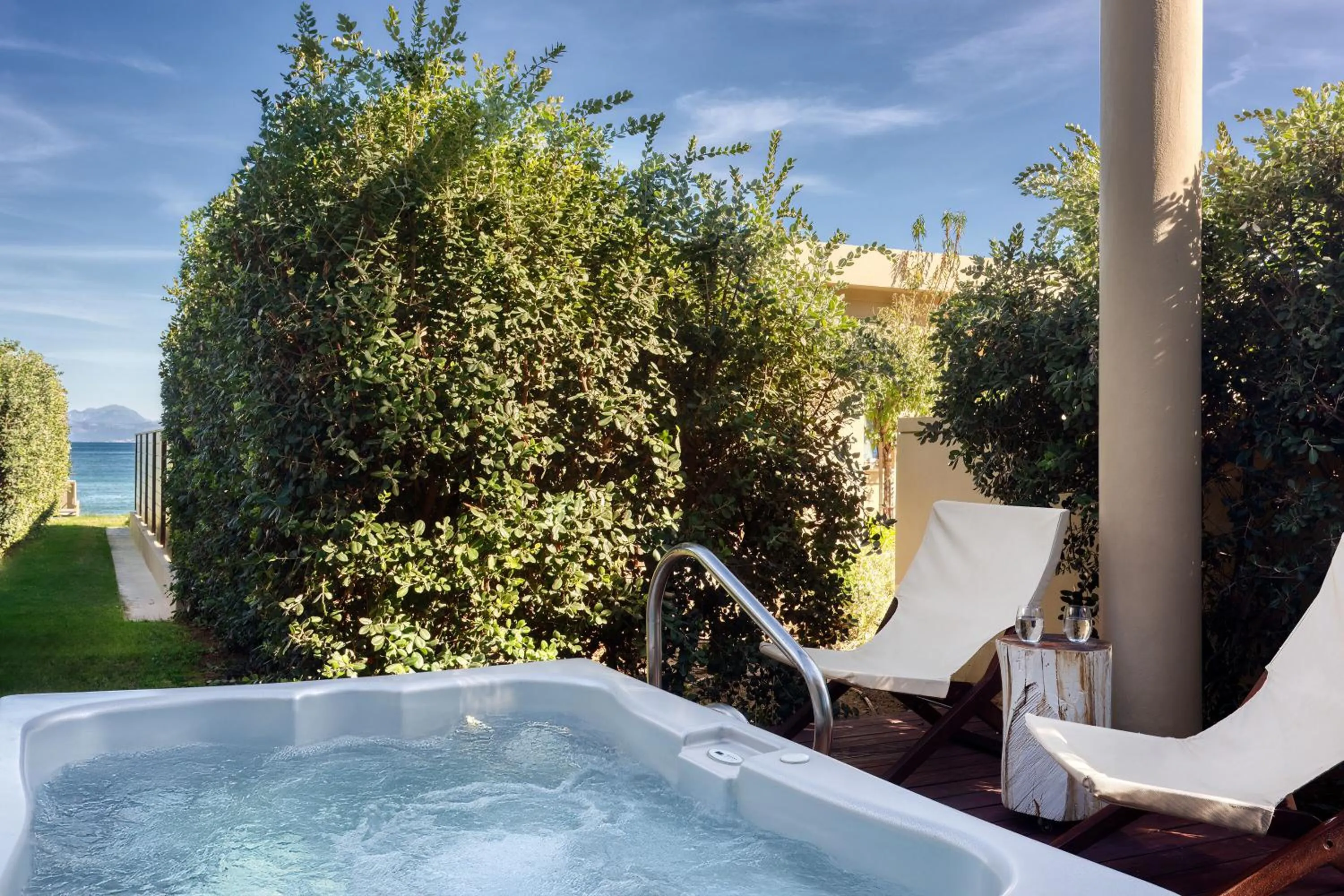 Hot Tub in Domes Miramare, a Luxury Collection Resort, Corfu - Adults Only