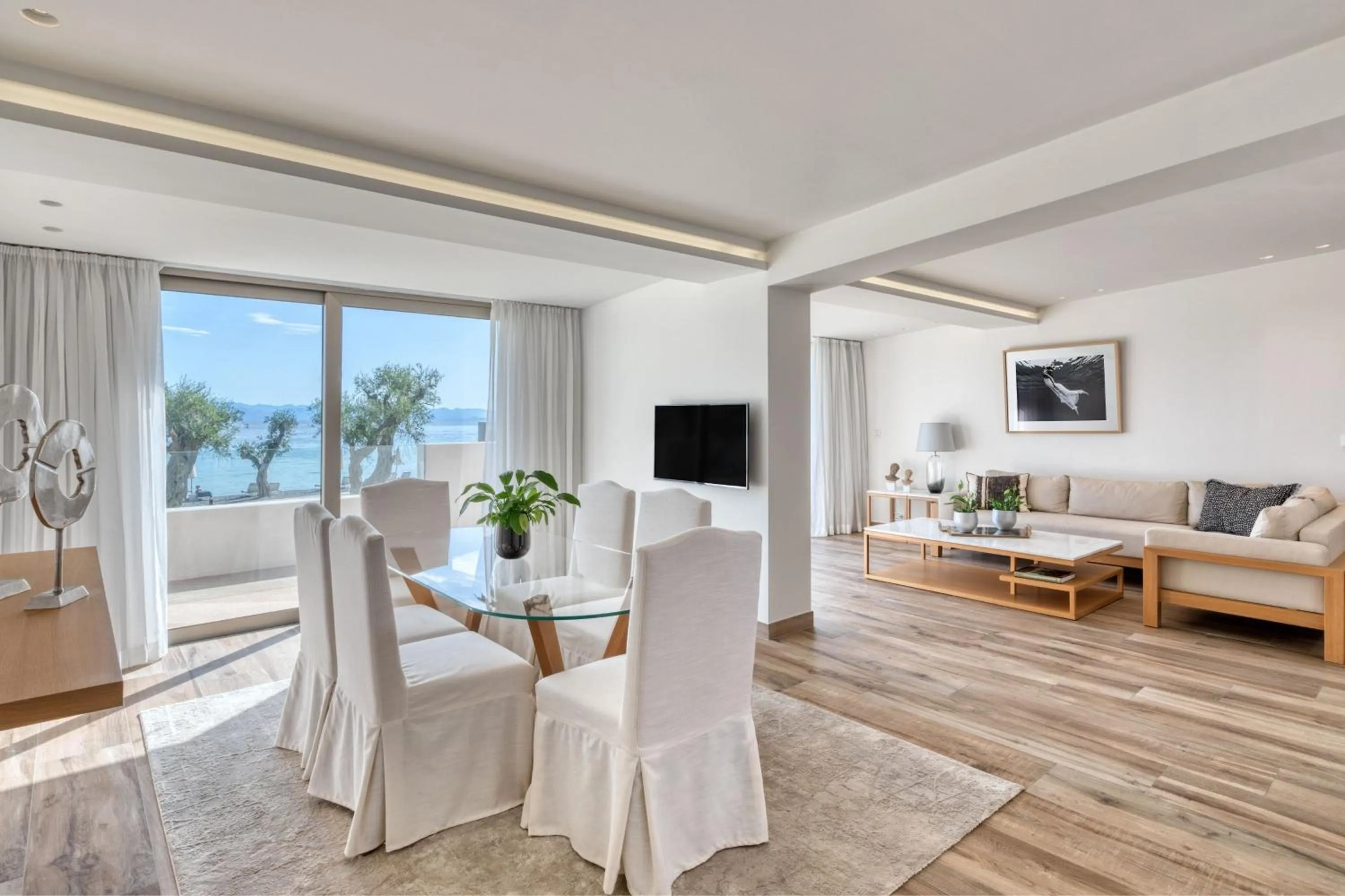 Photo of the whole room in Domes Miramare, a Luxury Collection Resort, Corfu - Adults Only