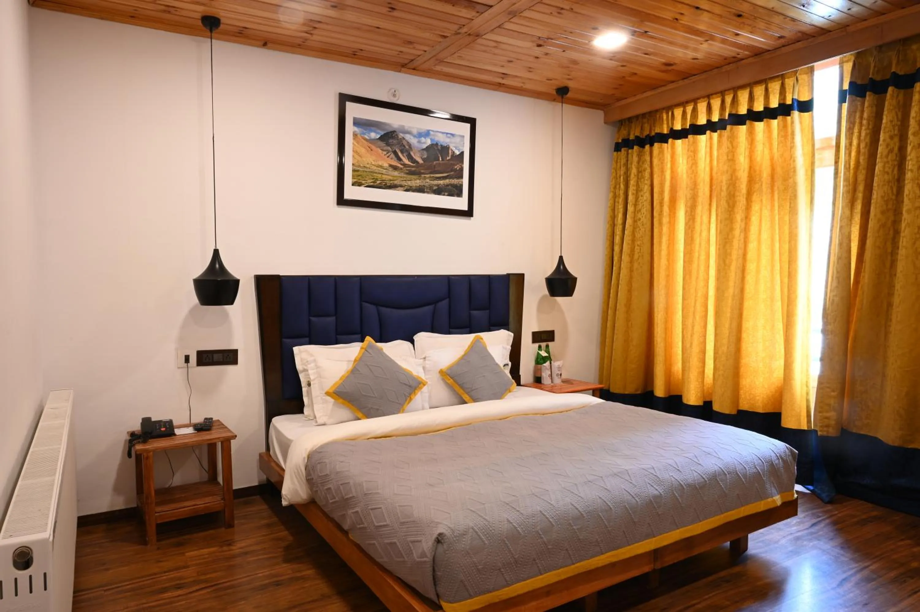 Bed in The Dunes Boutique Hotel