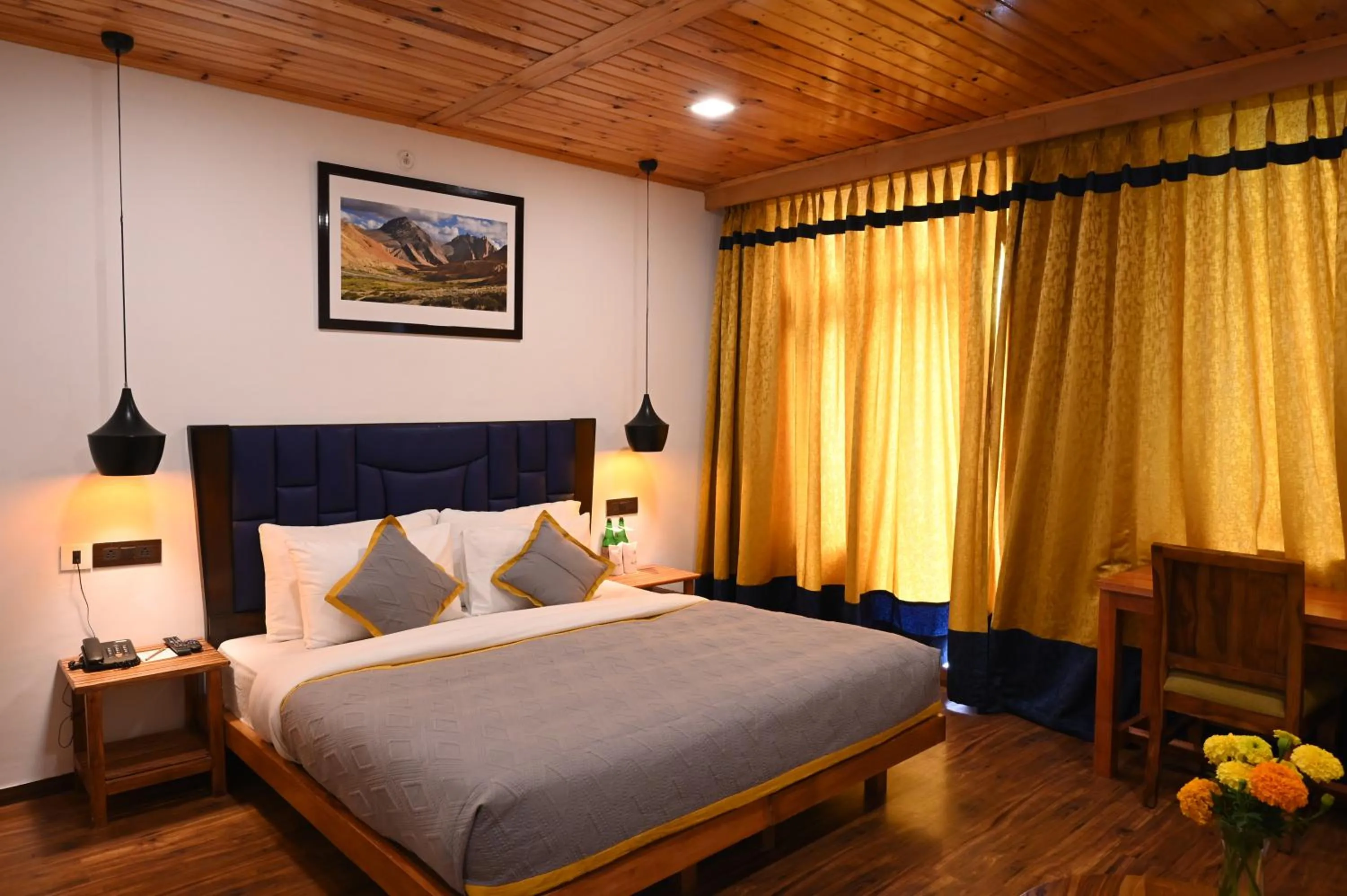 Bed in The Dunes Boutique Hotel