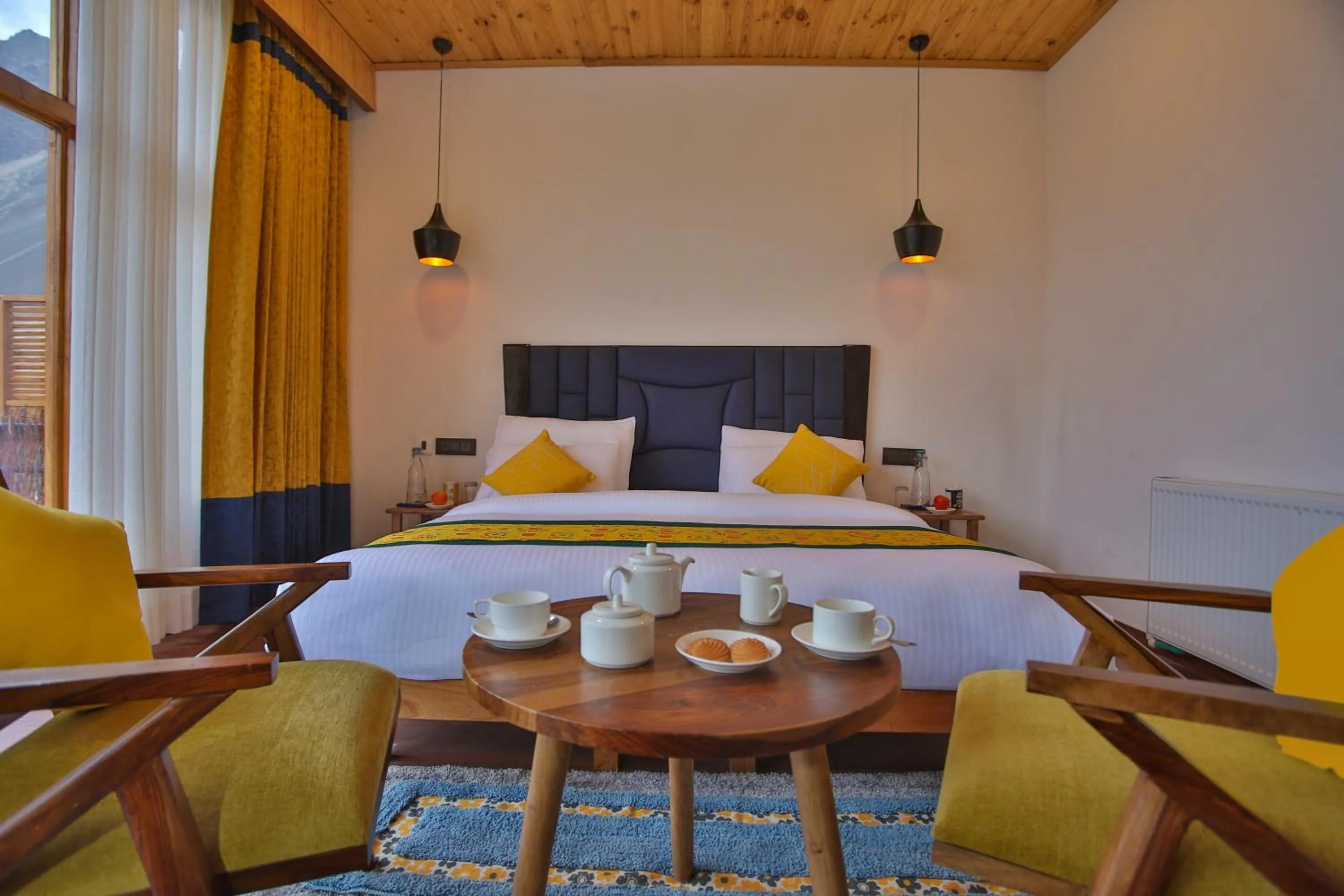 Bed in The Dunes Boutique Hotel