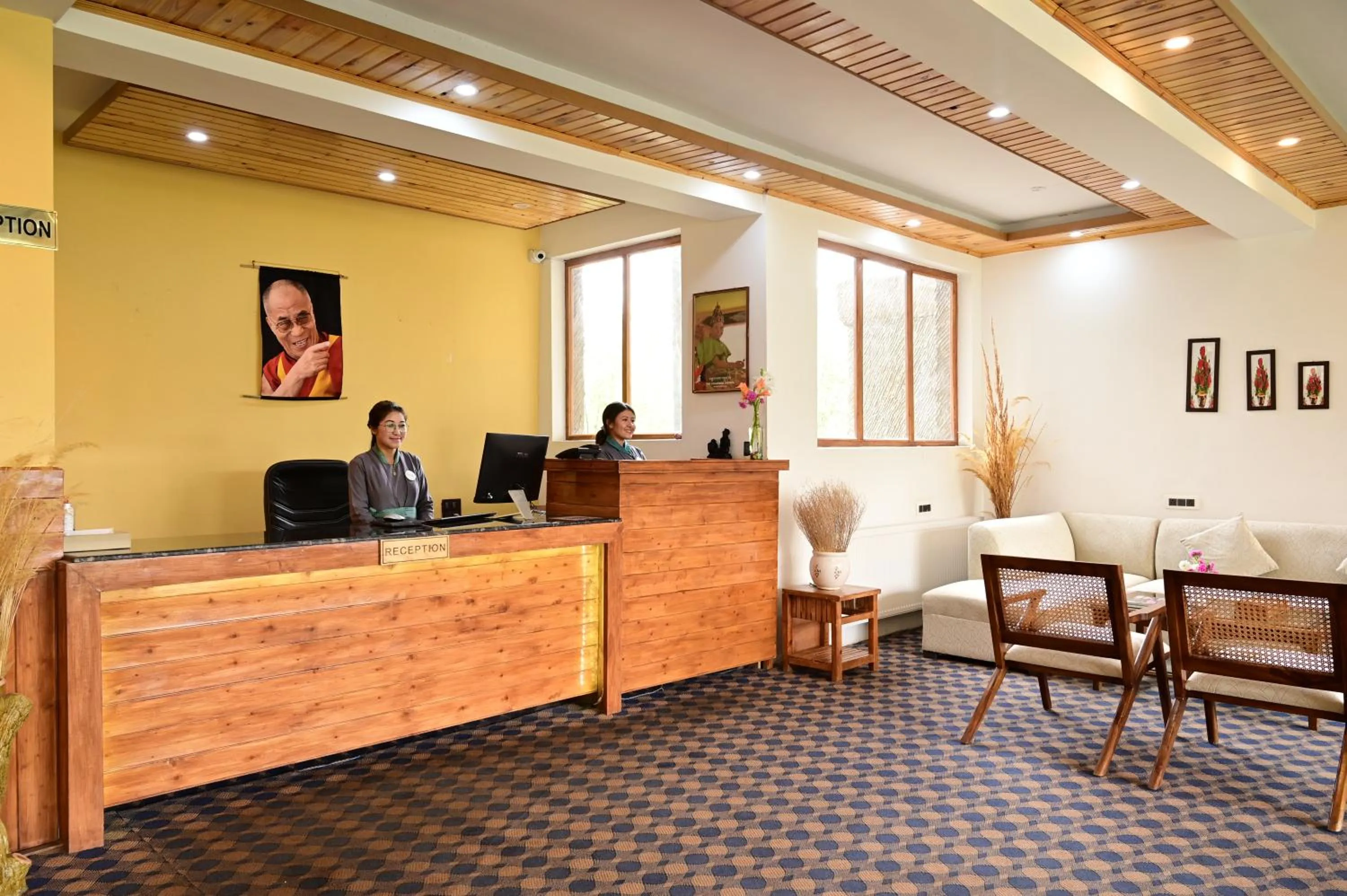 Lobby or reception in The Dunes Boutique Hotel