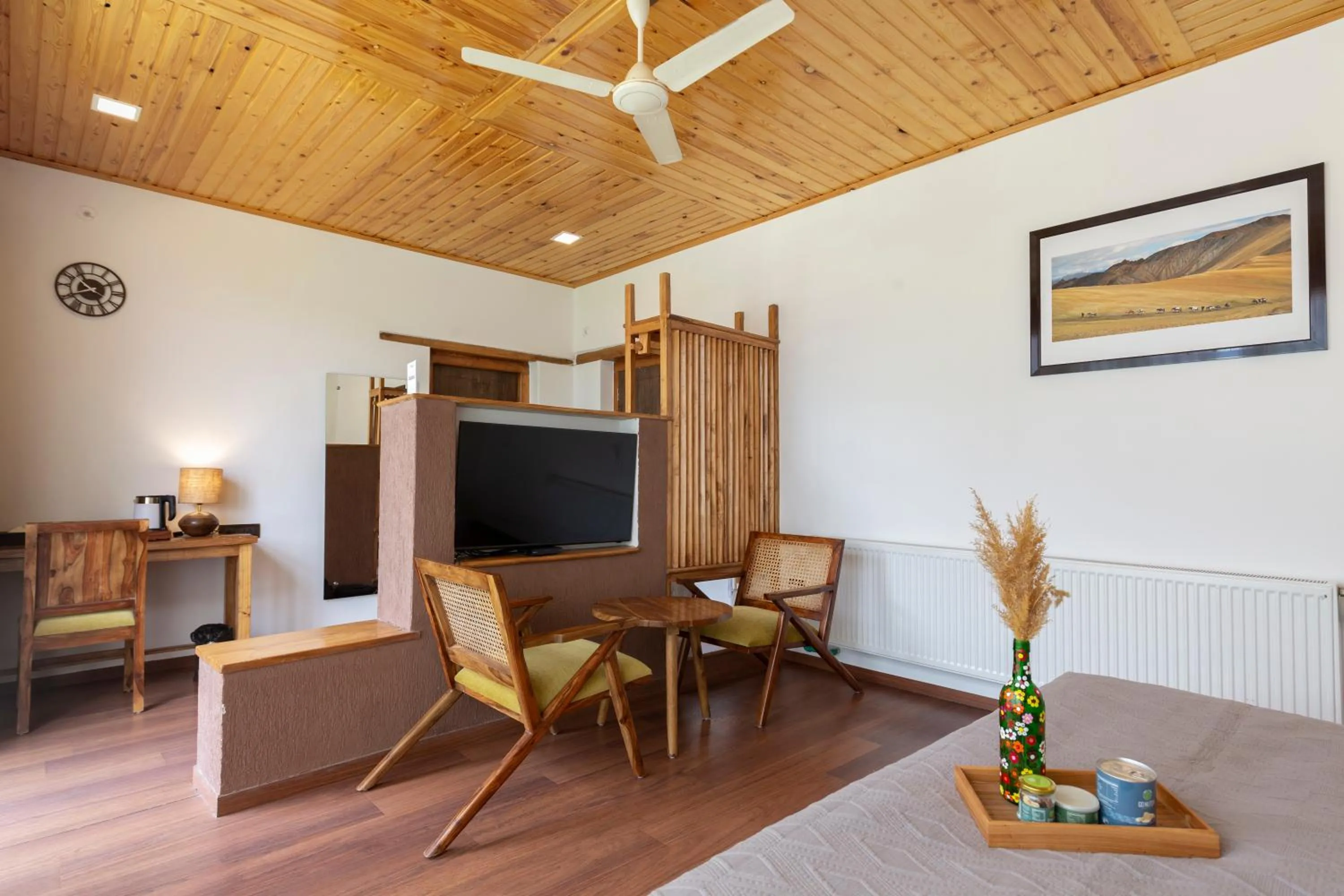 Communal lounge/ TV room in The Dunes Boutique Hotel