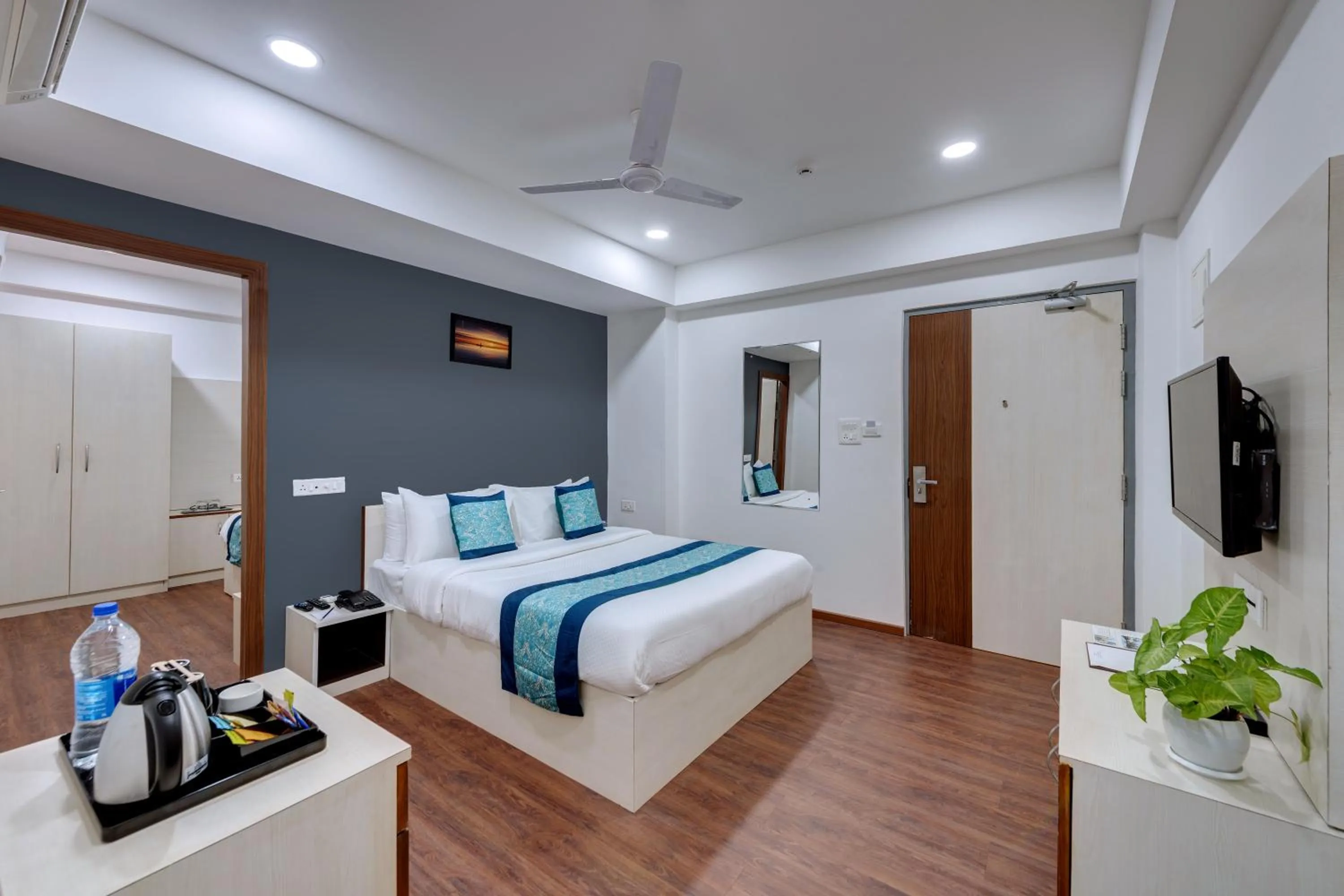 Bedroom, Bed in De Garland Palolem - AM Hotel Kollection