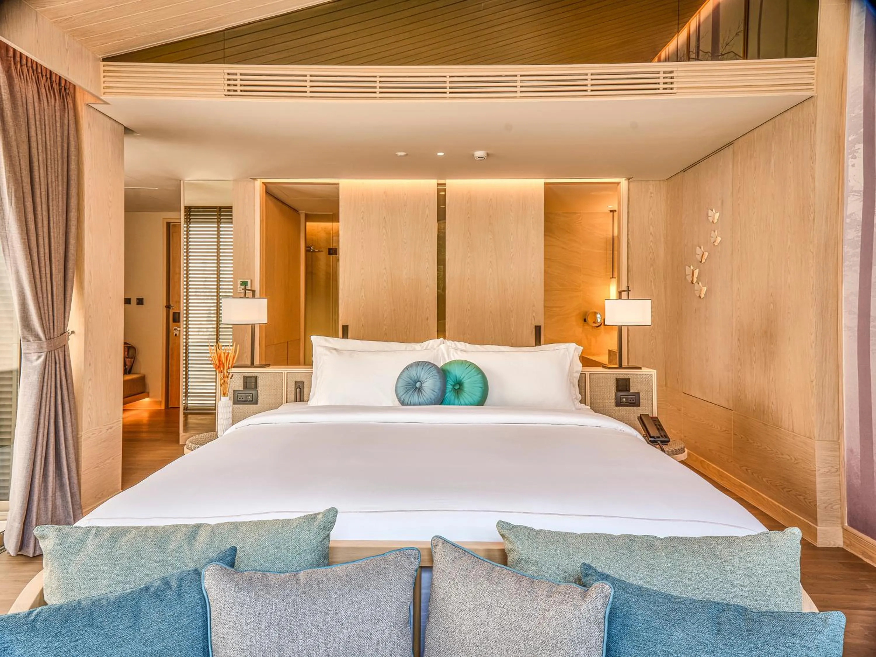 Bed in Hotel MYS Khao Yai