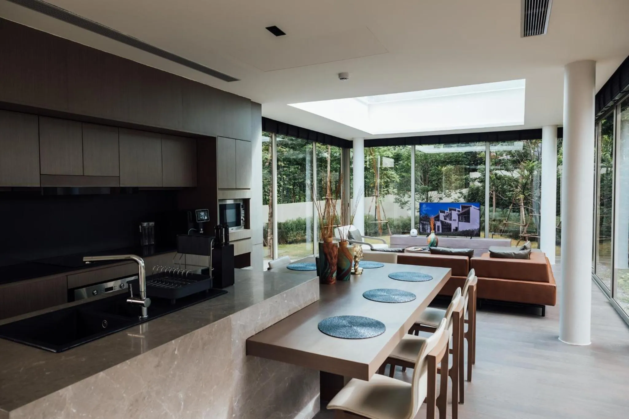 Living room in Hotel MYS Khao Yai