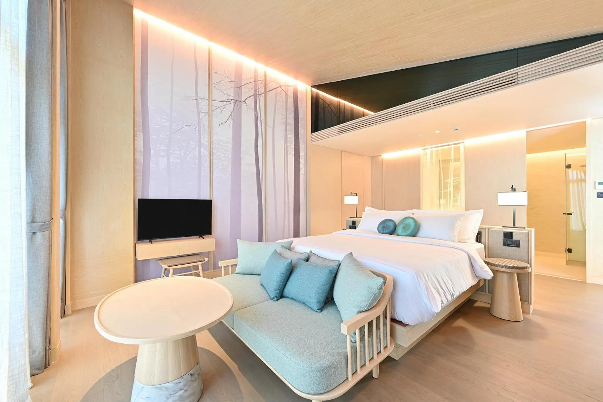 Bed in Hotel MYS Khao Yai