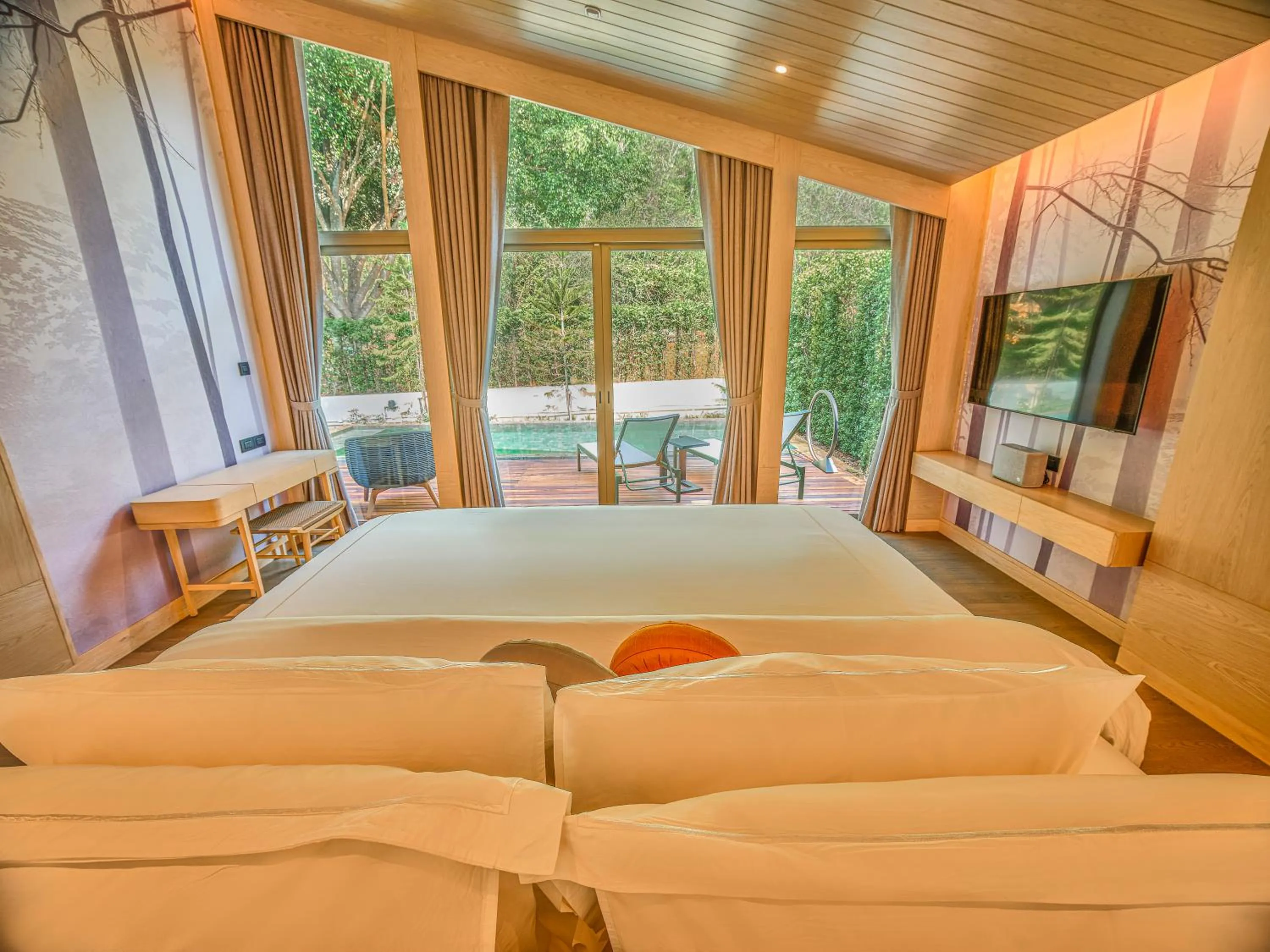 Bedroom, Bed in Hotel MYS Khao Yai