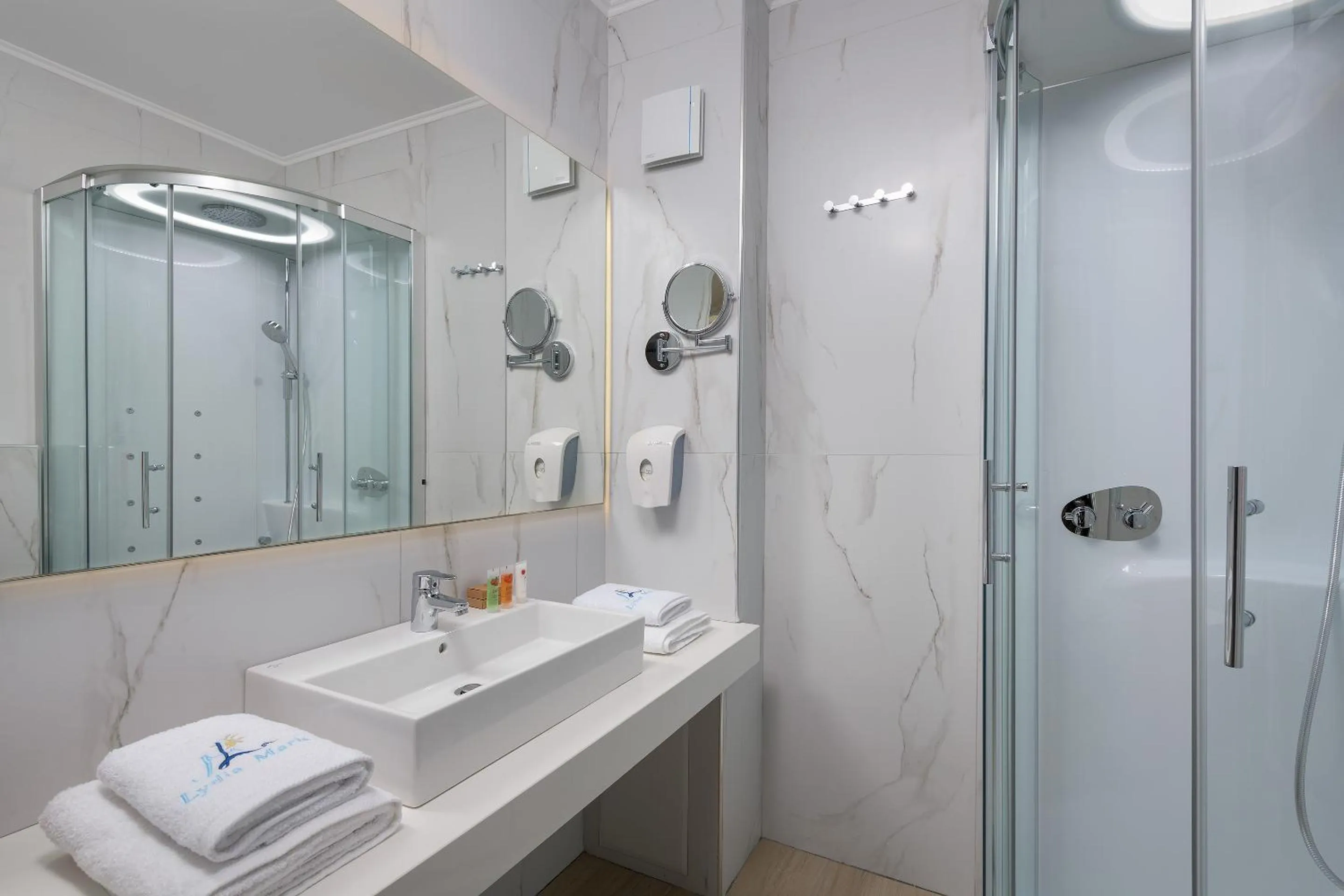 Shower in Lydia Maris Resort & Spa