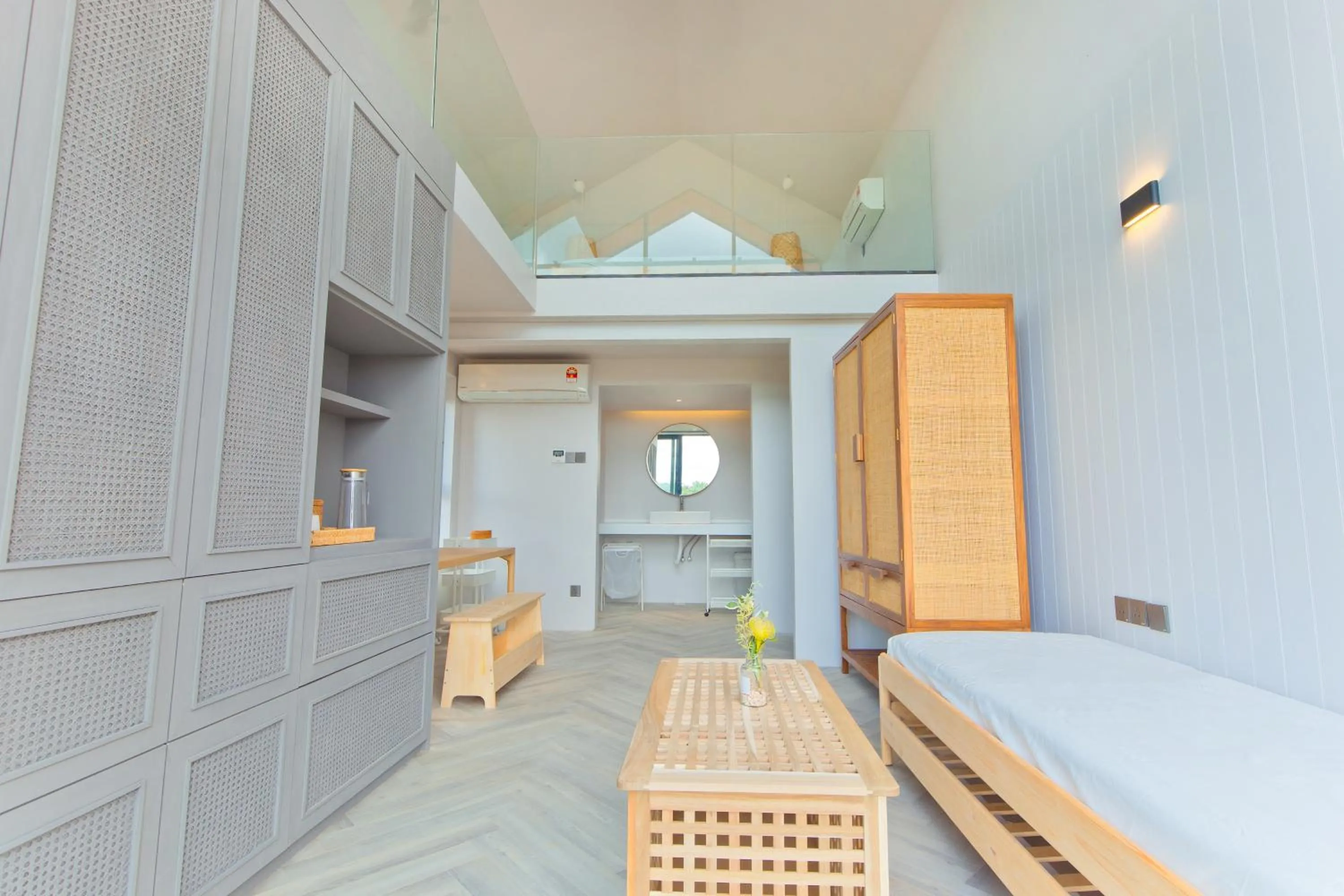 Bed in Talula Hill Farm Resort