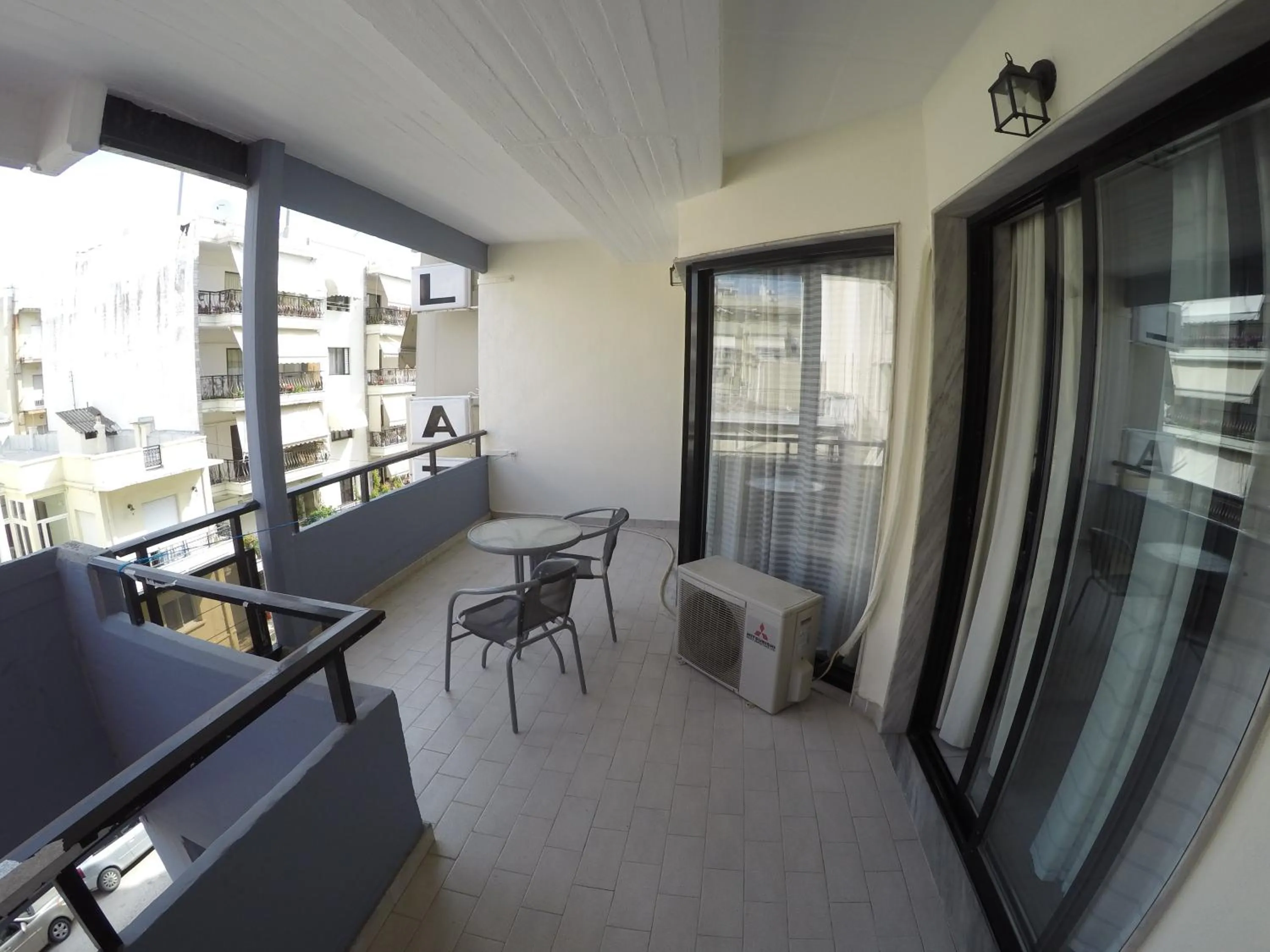 Balcony/Terrace in Apartment Hotel Athina