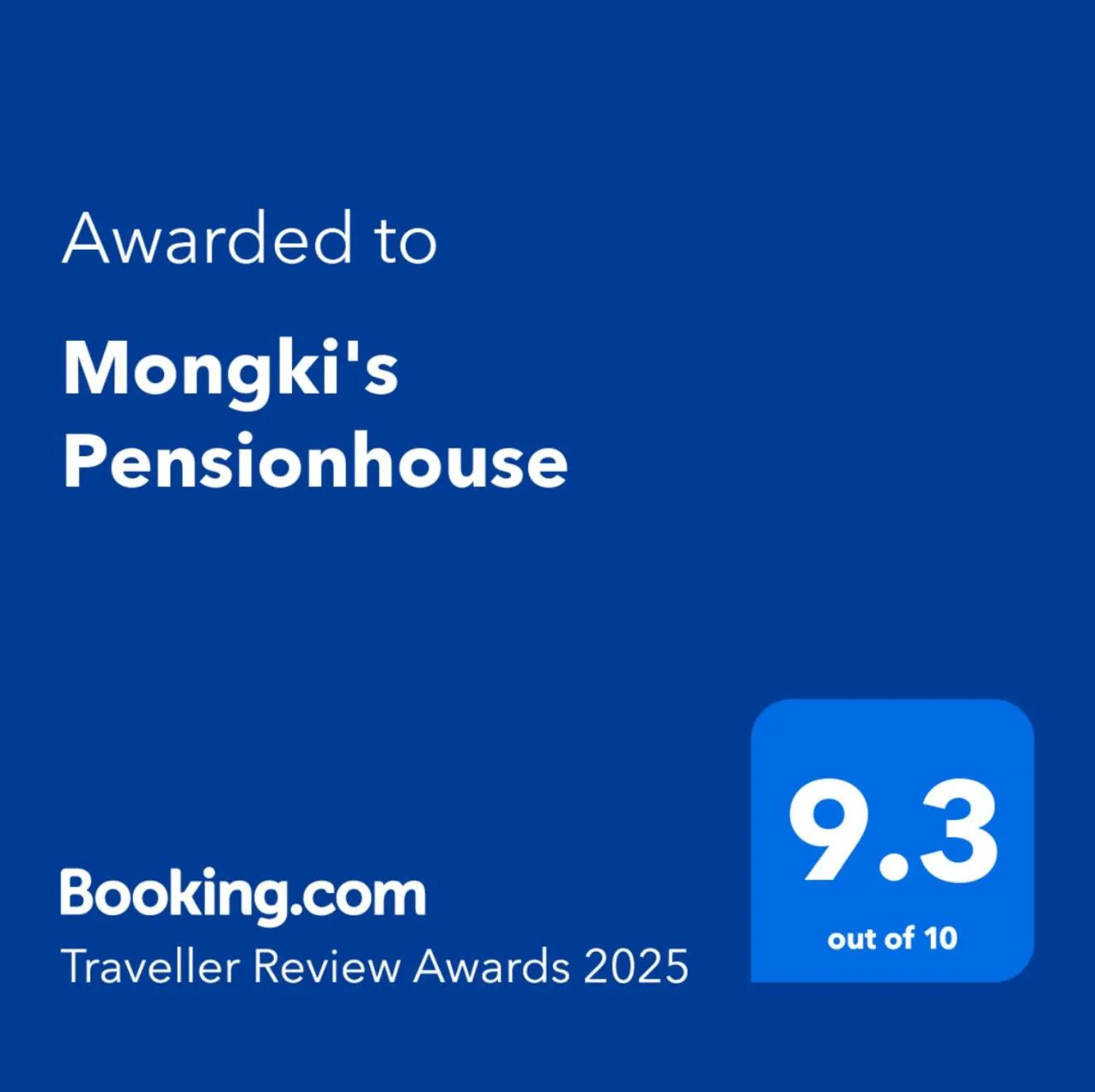 Mongki's Pensionhouse