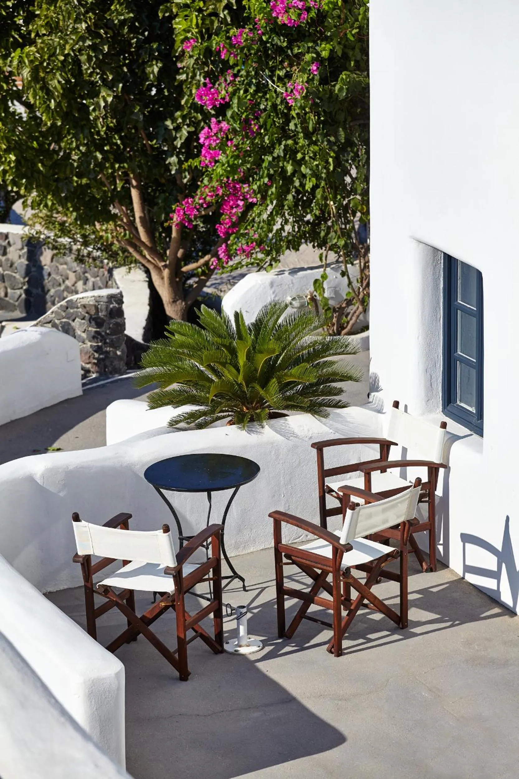 Patio in Finikia Memories Hotel