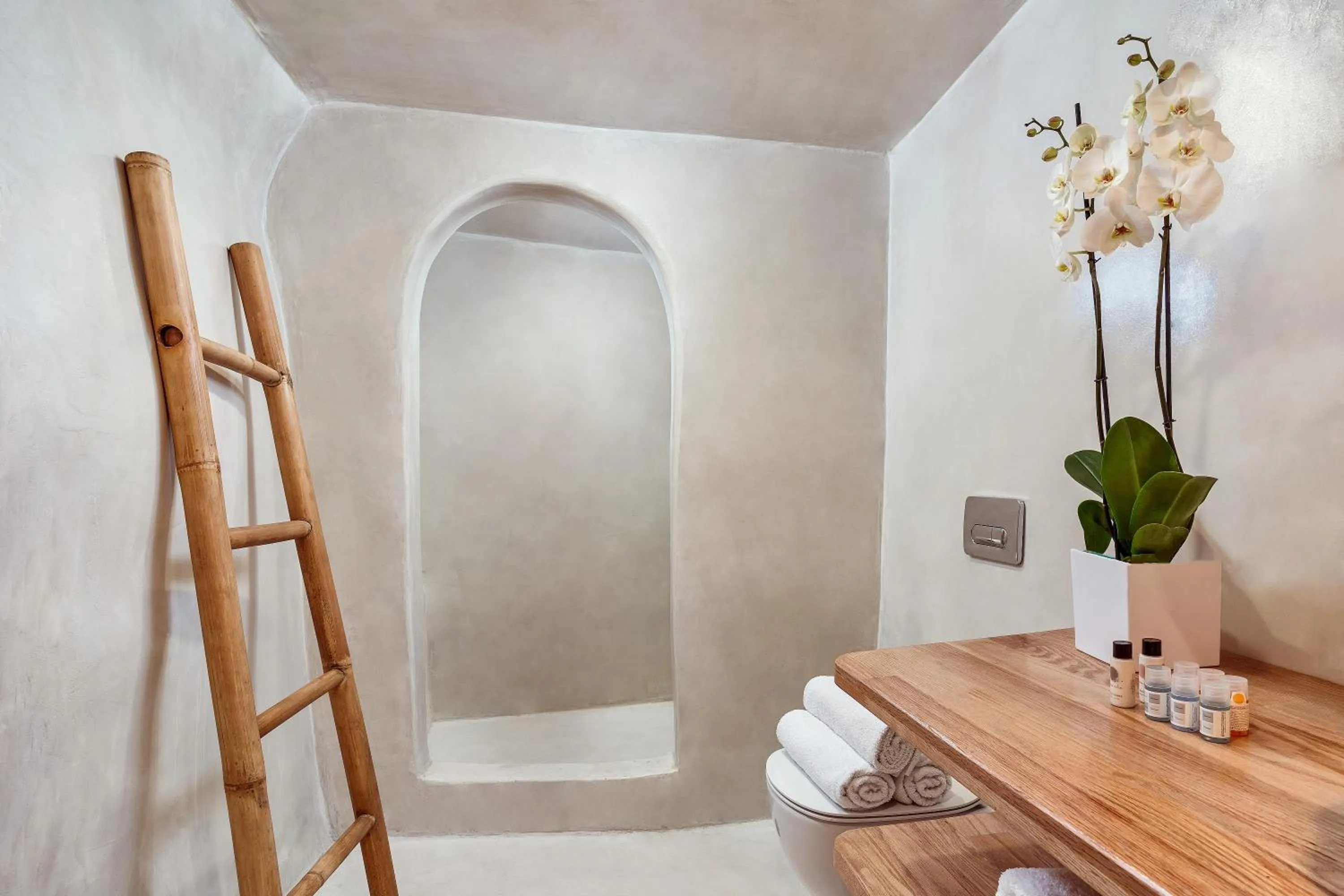 Bathroom in Finikia Memories Hotel