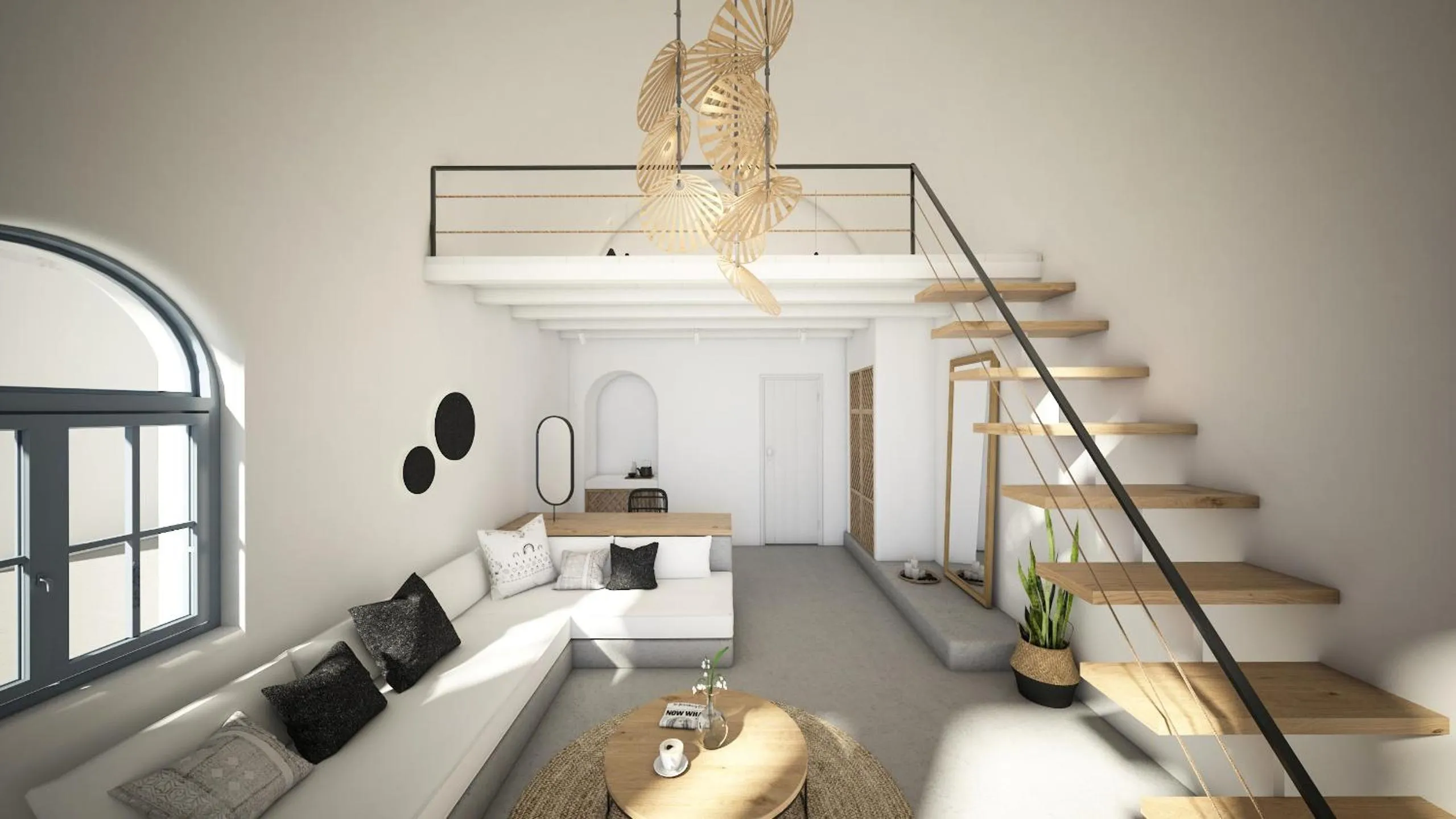 Living room in Finikia Memories Hotel