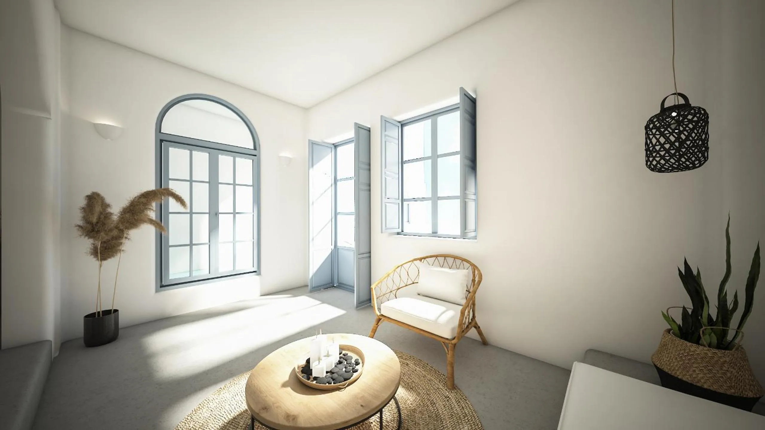 Living room, Bed in Finikia Memories Hotel