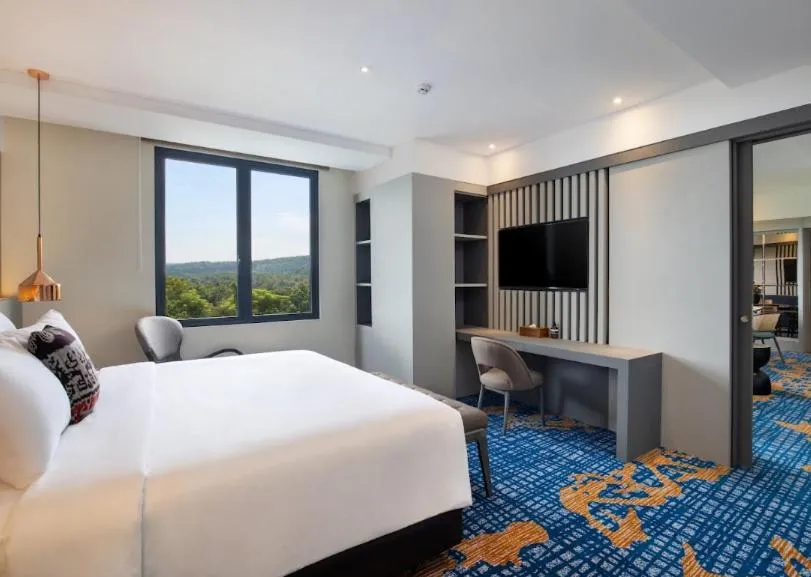 Bed in Sima Sumba Hotel