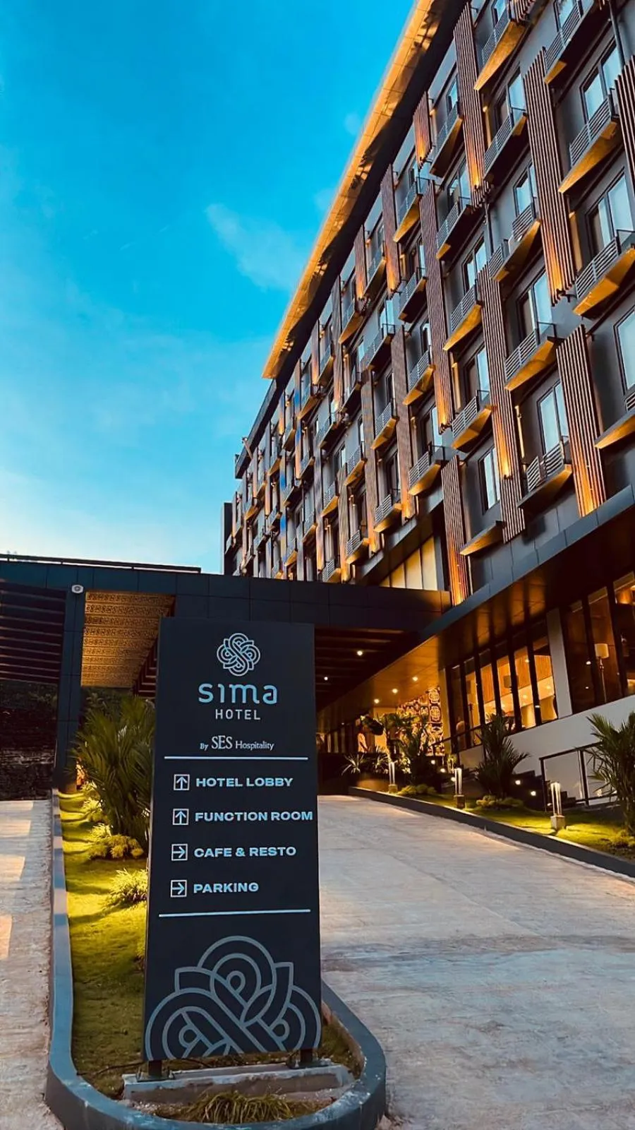 Property building in Sima Sumba Hotel