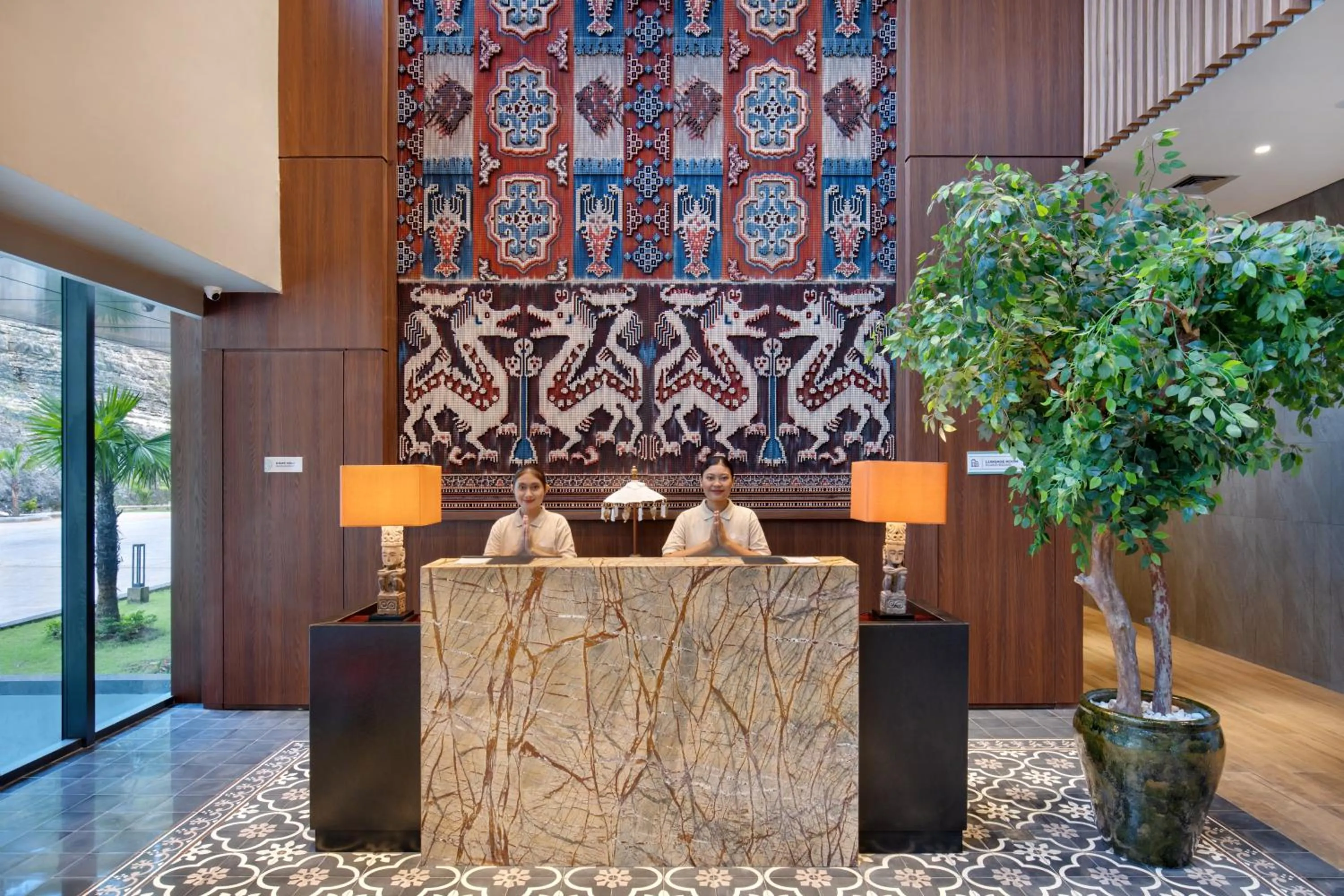 Lobby or reception in Sima Sumba Hotel