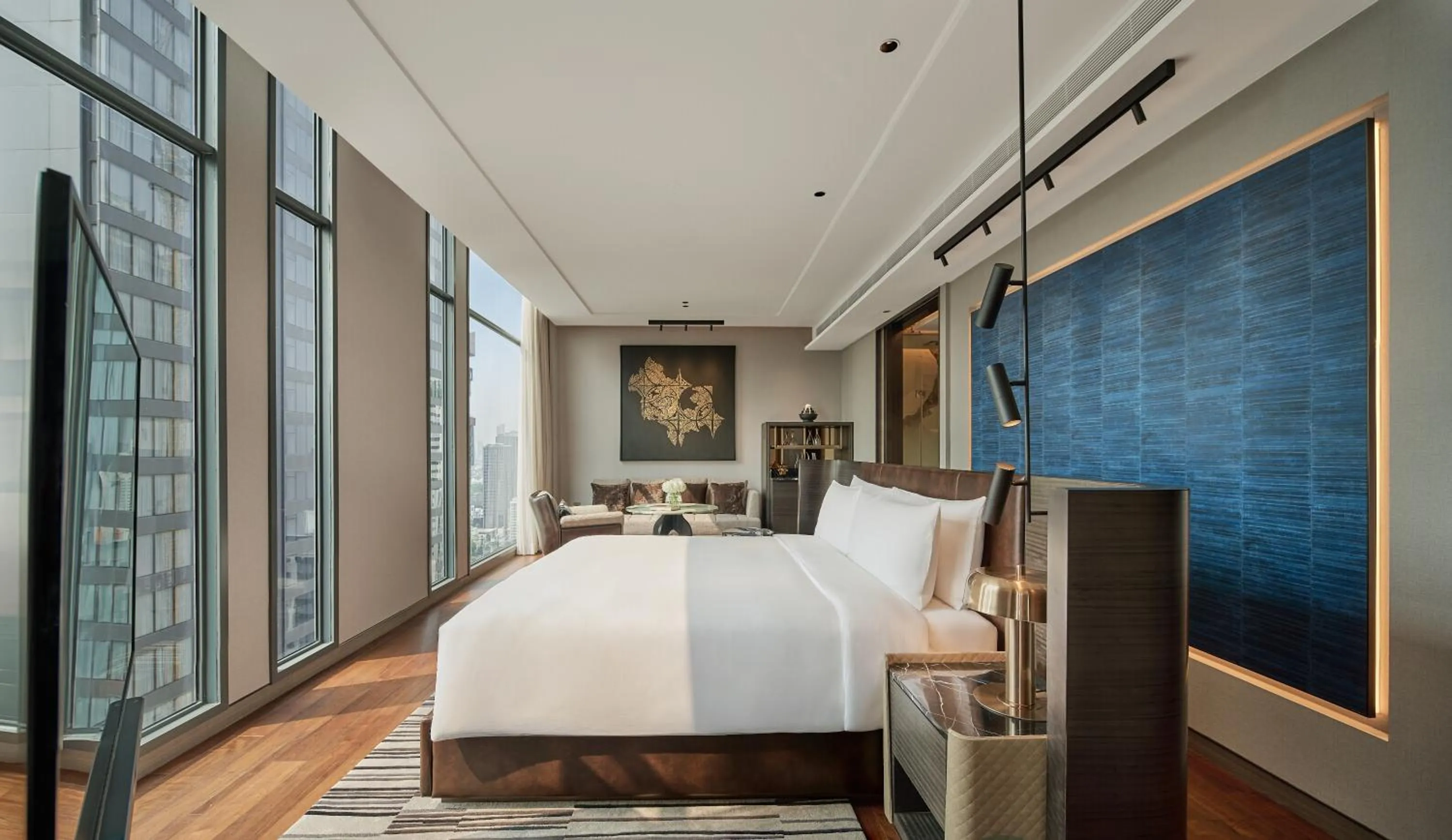 Bed in InterContinental Bangkok Sukhumvit by IHG